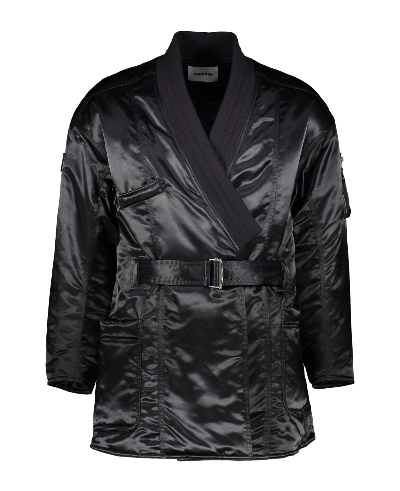 AMBUSH Techno Fabric Jacket - black コート