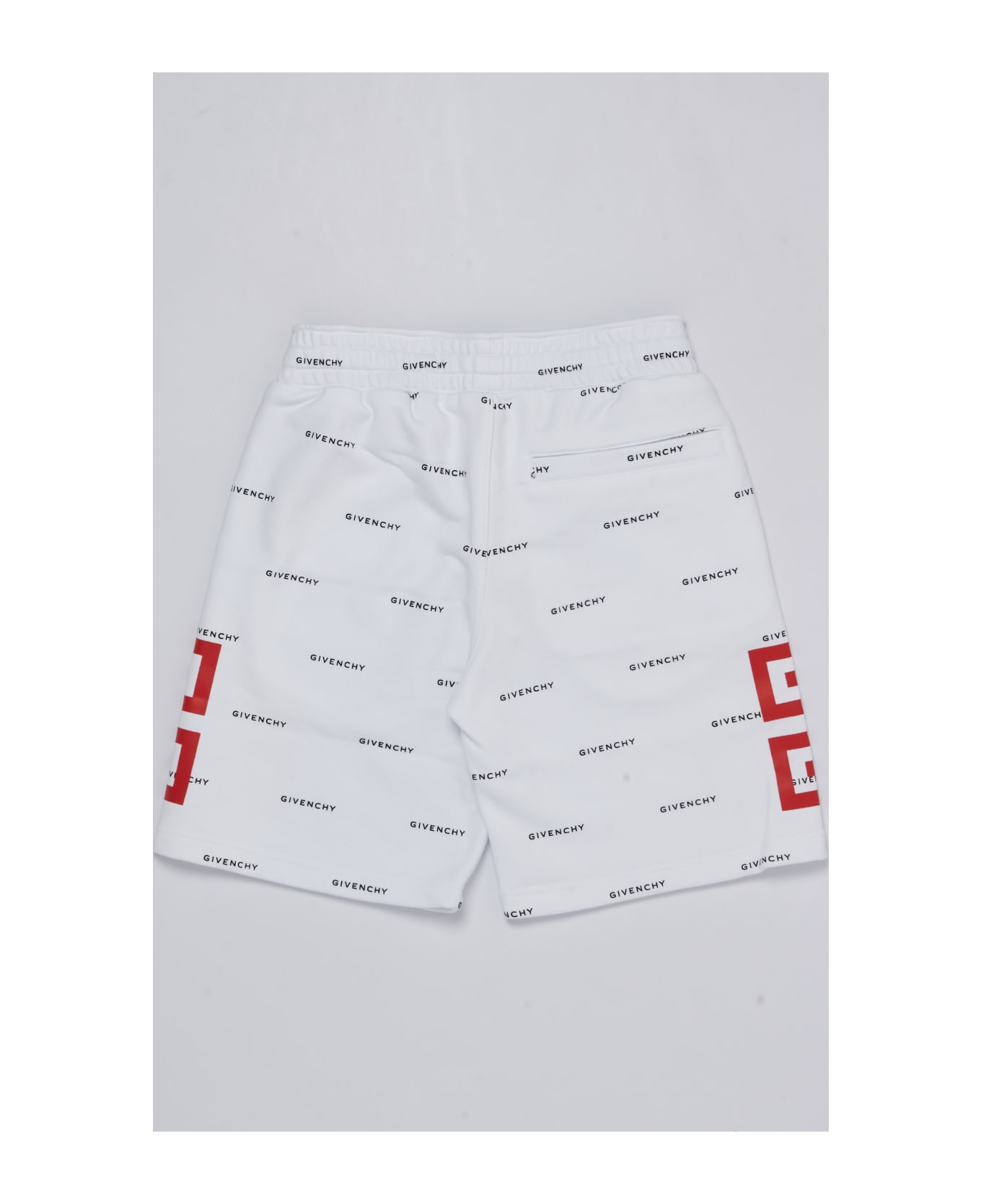 Givenchy Shorts Shorts - BIANCO-NERO ボトムス