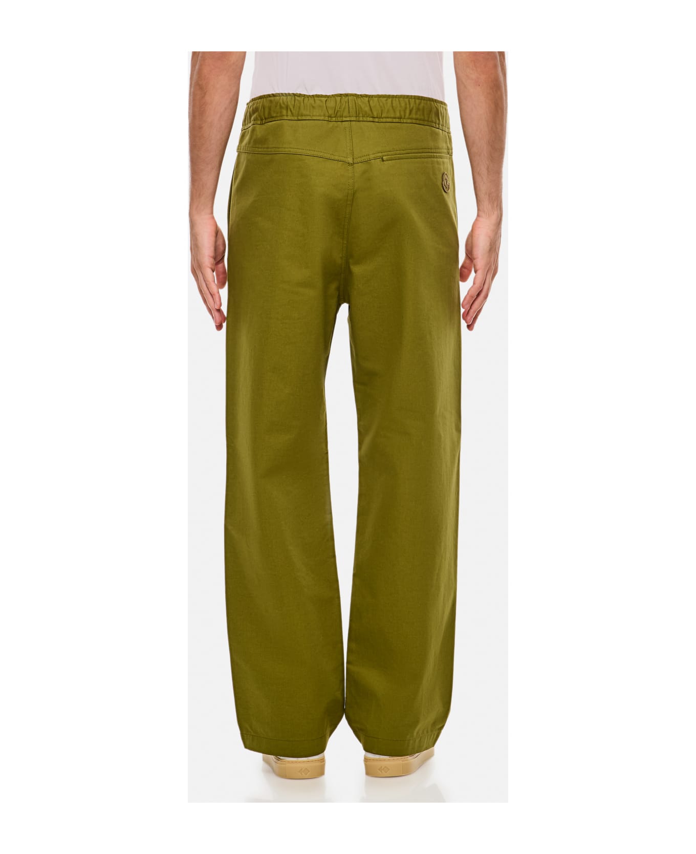 Moncler Trousers - Green シャツ