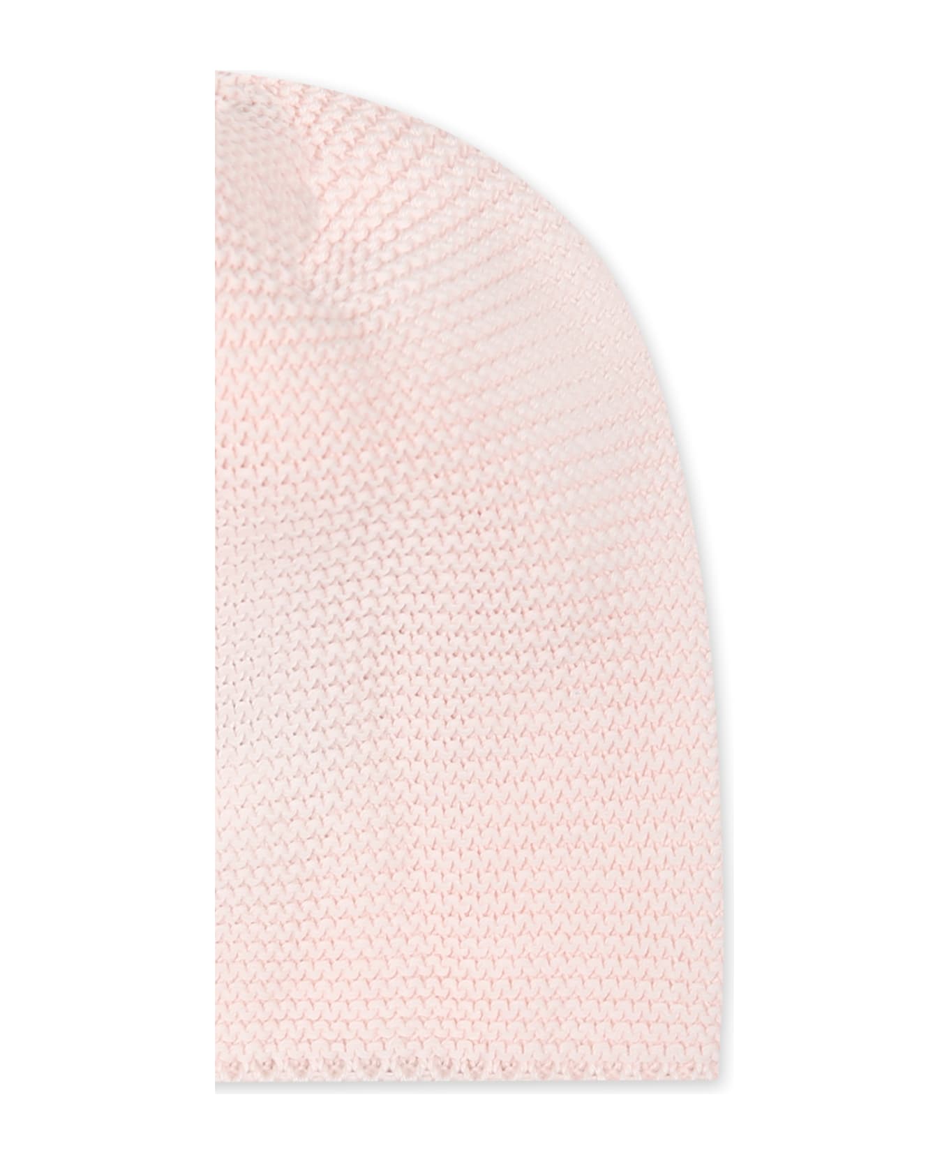 Little Bear Pink Hat For Baby Girl - Pink