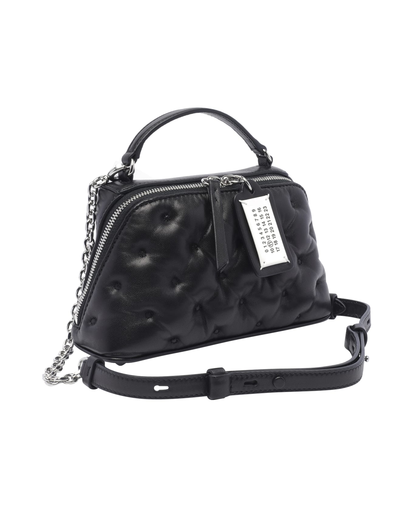 Maison Margiela Glam Slam Trapezoid Bag - Black