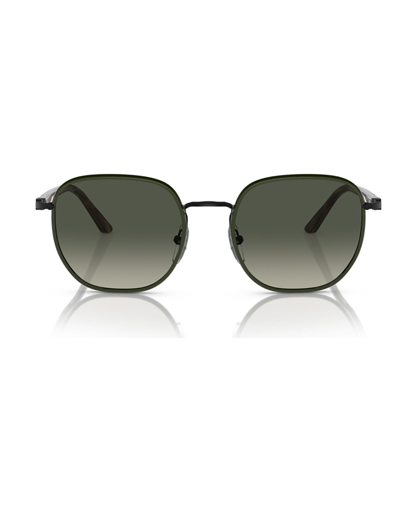 Persol Po1015sj Black / Green Sunglasses - Black  /  Green