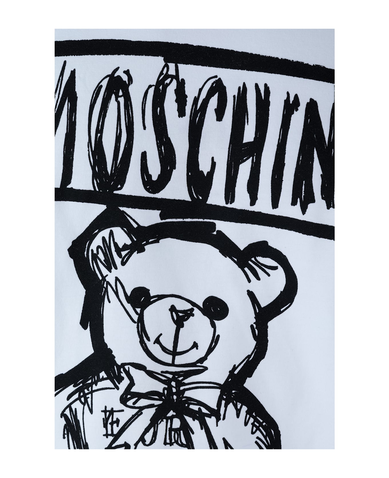 Moschino ロコ刺繍ミティヘンシルシャツ 251EA01170527 0001 Moschino T-shirt | italist