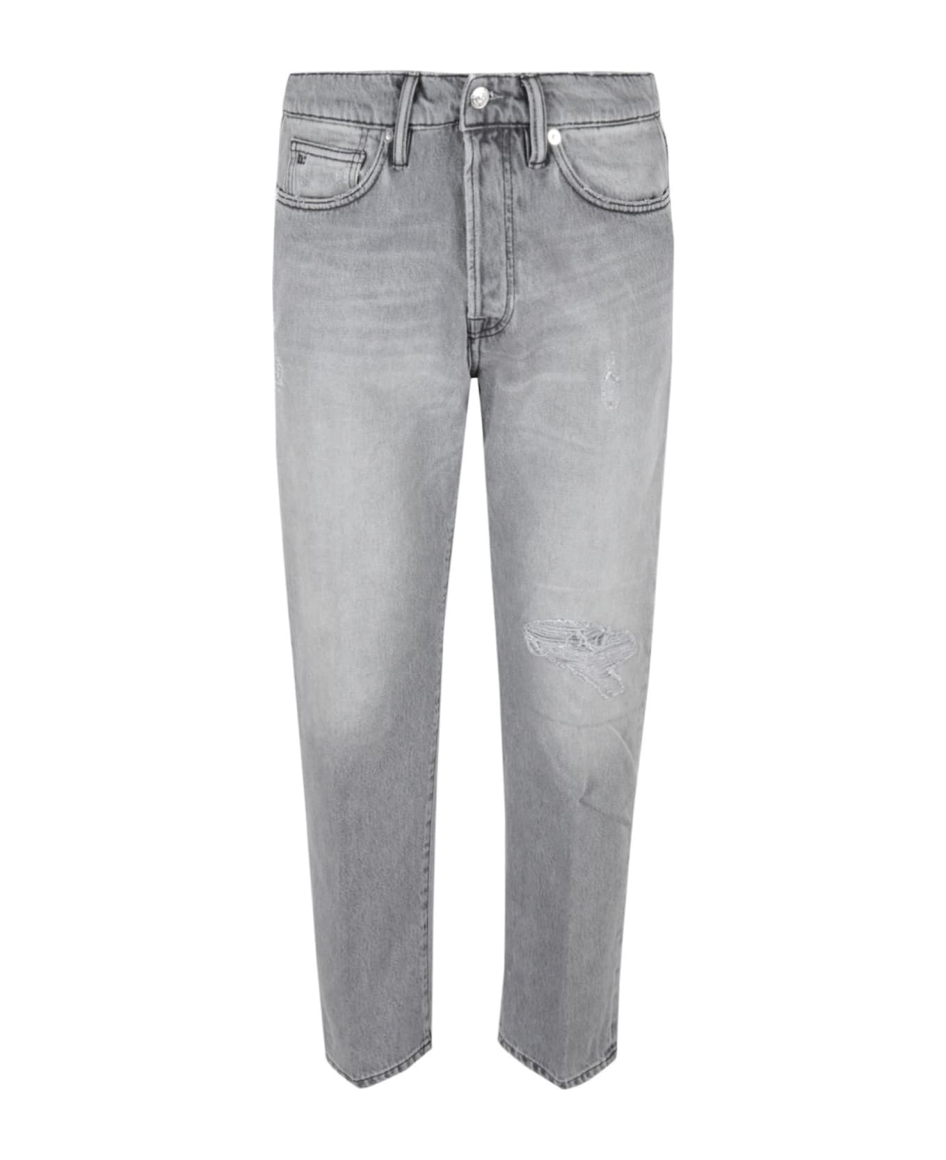 Nine in the Morning Nathan Straight Jeans - Light Grey