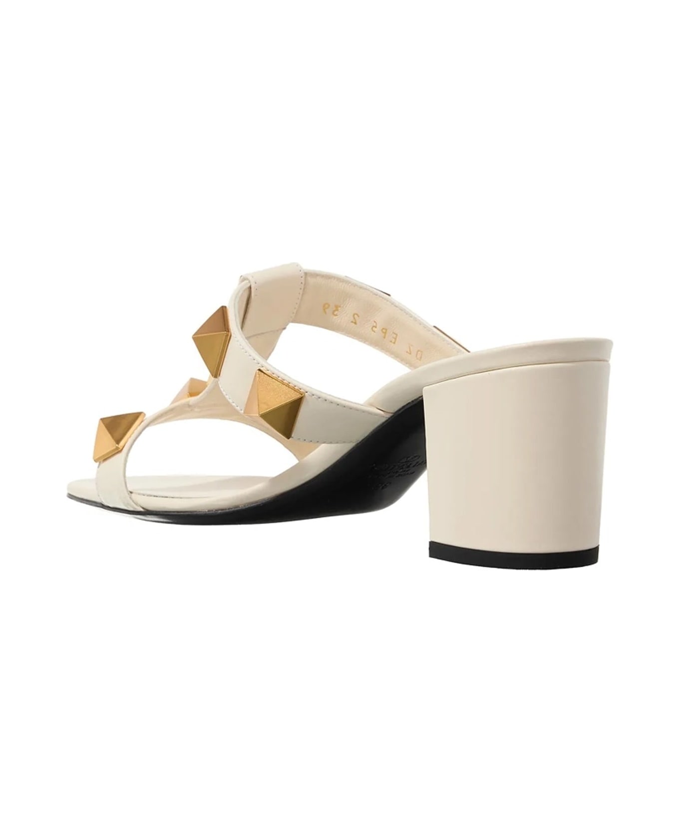 Garavani Roman Stud Leather Sandals - Thumbnail 1