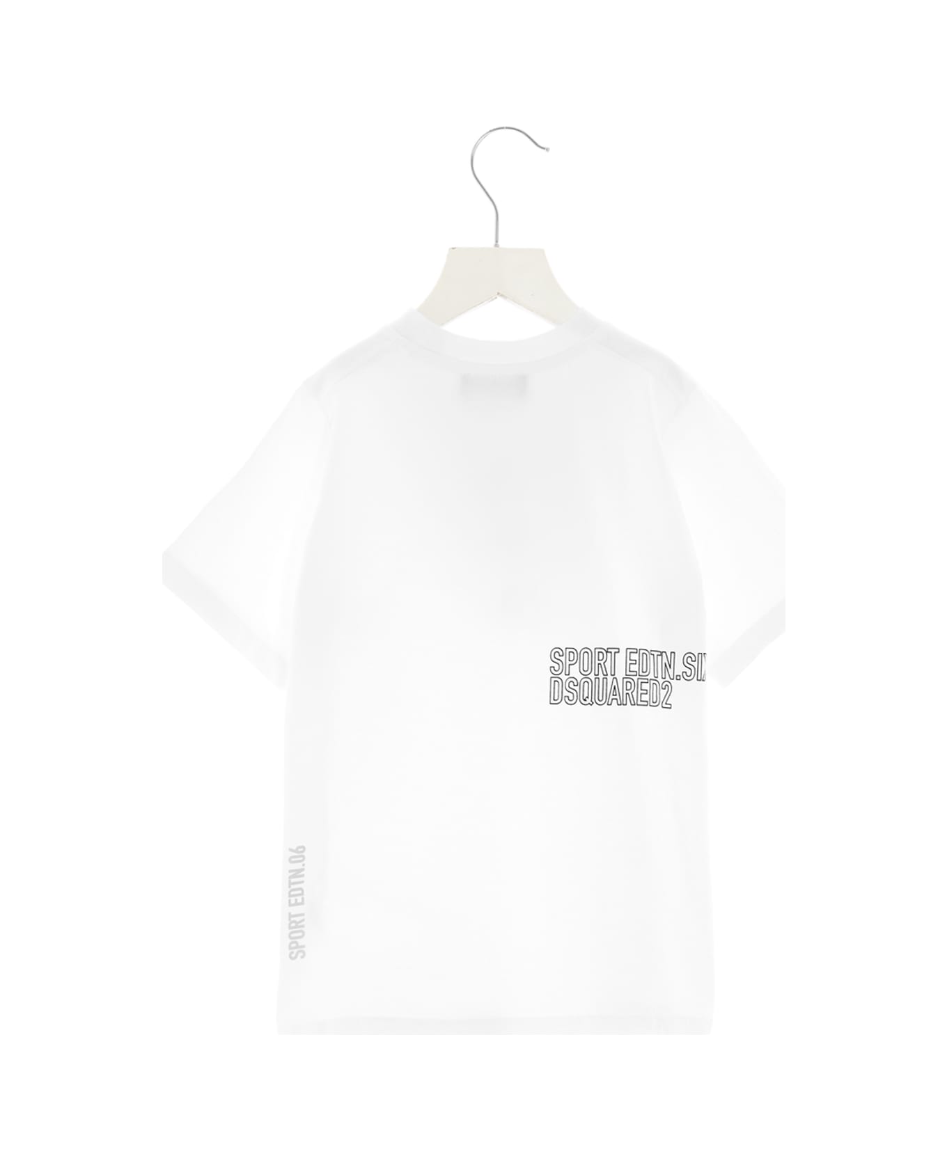 Dsquared2 'tre Foglie  T-shirt - White