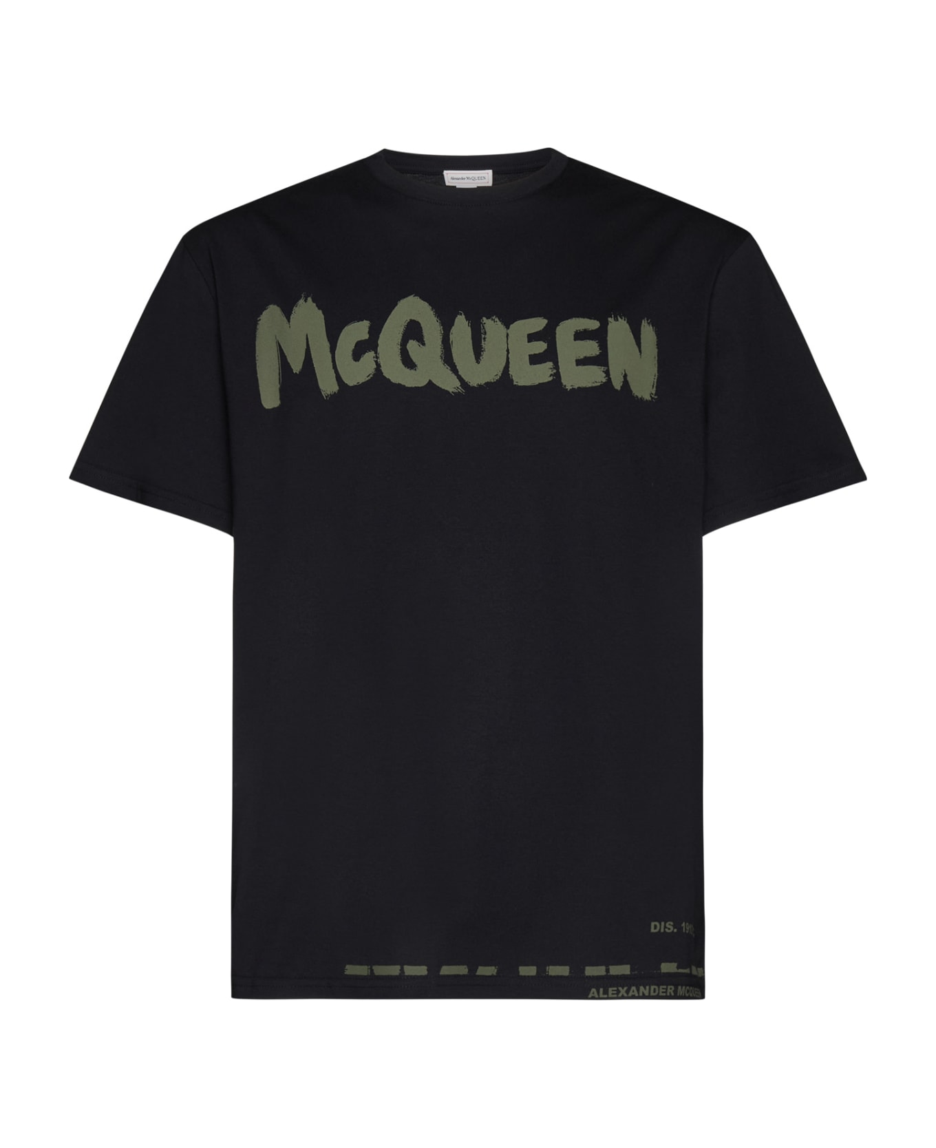 Alexander McQueen Graffiti Logo T-shirt - black