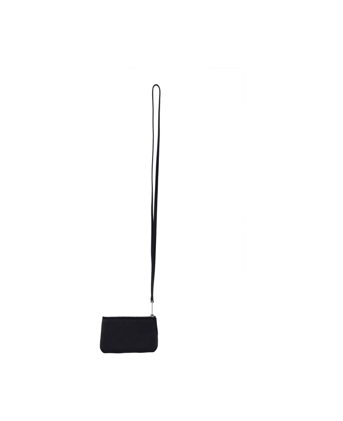 Ferragamo Leather Card Holder - BLACK