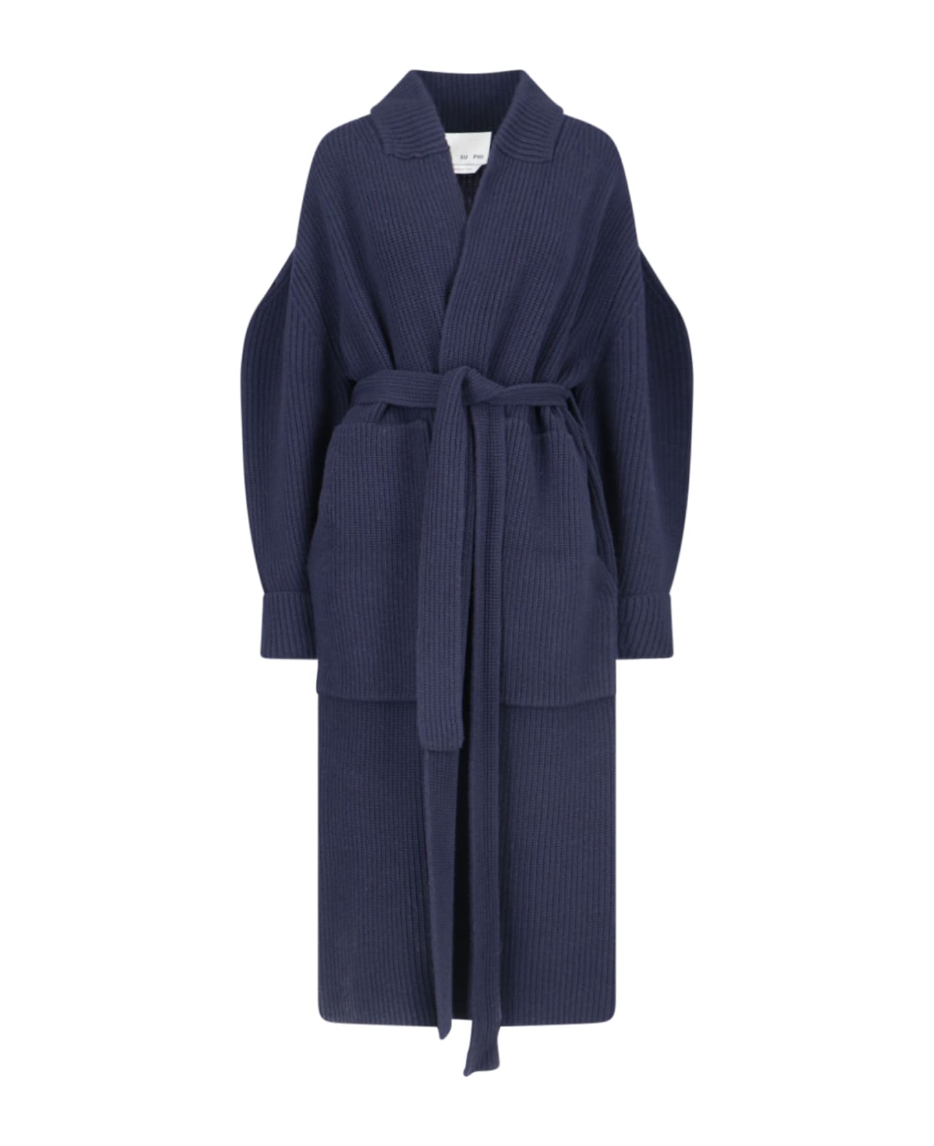 Sa Su Phi 
sara
 Maxi Coat - Blue