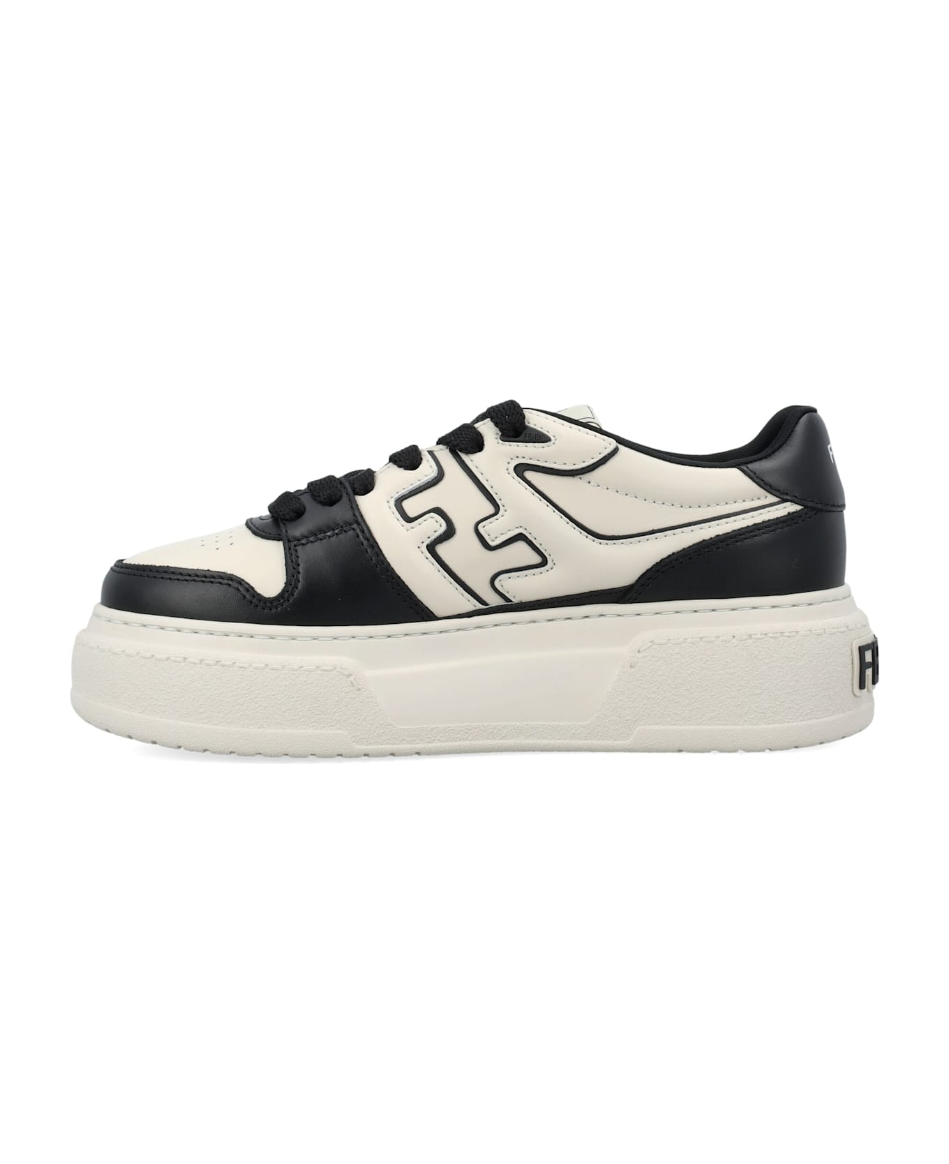 Fendi Match Mix Sneakers - NER+B.IC+NER+BIA.ICE