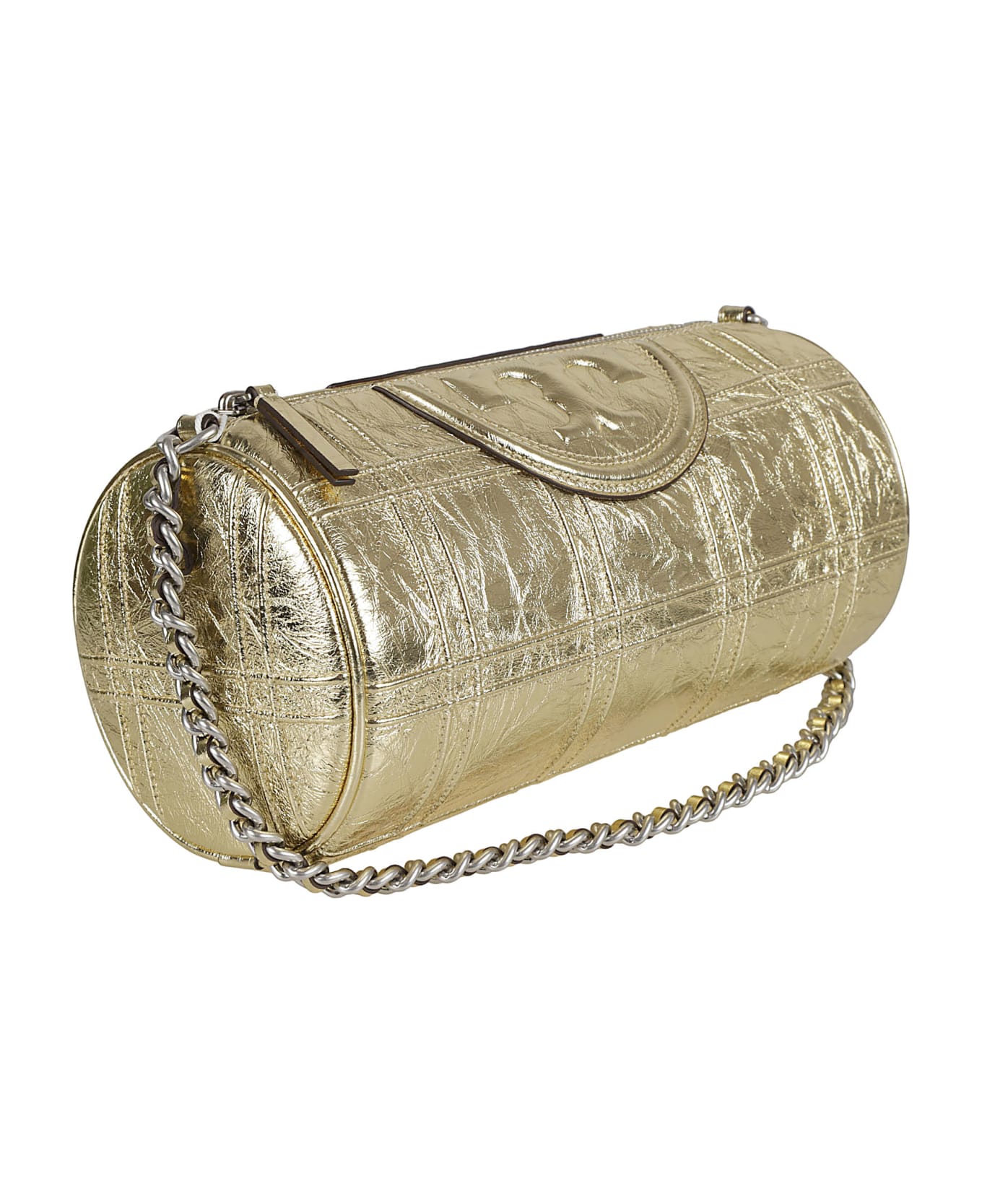 Tory Burch Fleming Soft Shoulder Bag - Gold