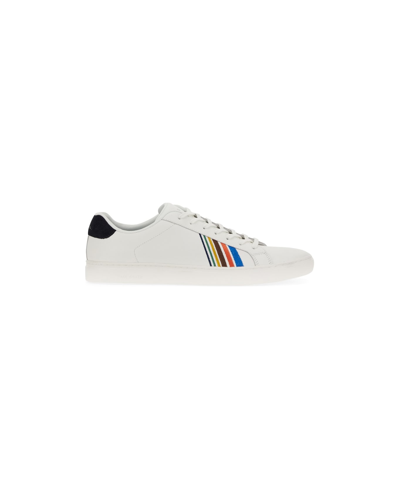 PS by Paul Smith Signature Stripe Sneaker - WHITE