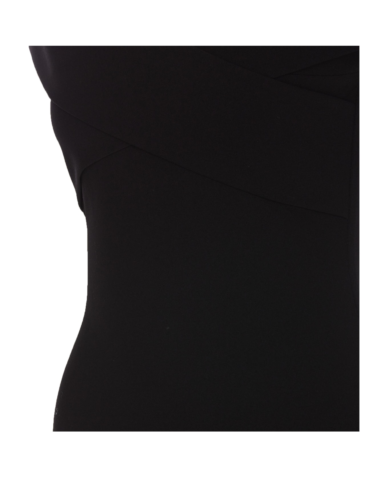 Solace London Ines Maxi Dress - Black ワンピース＆ドレス