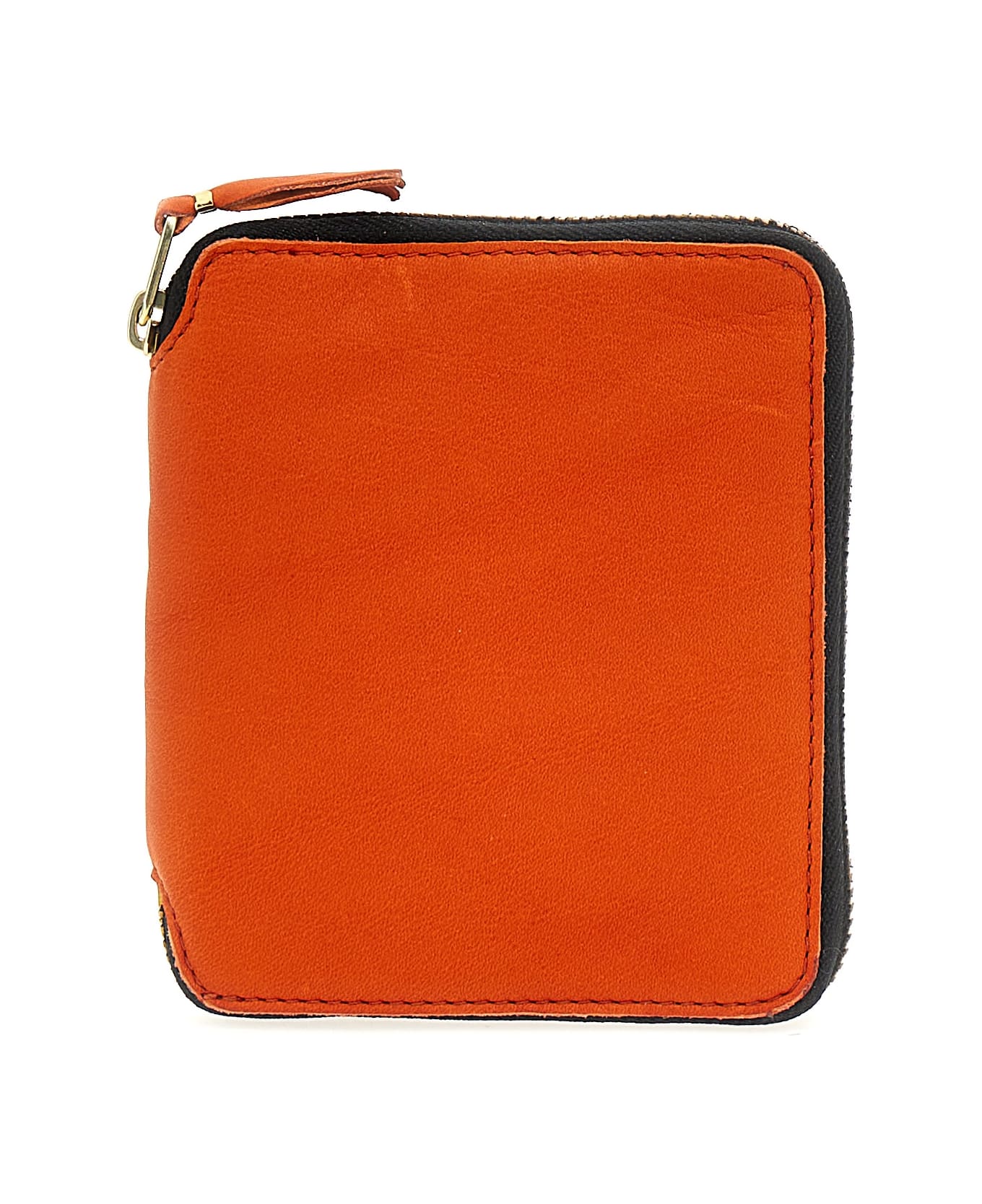 Comme des Garçons Wallet 'washed' Wallet - Orange 財布