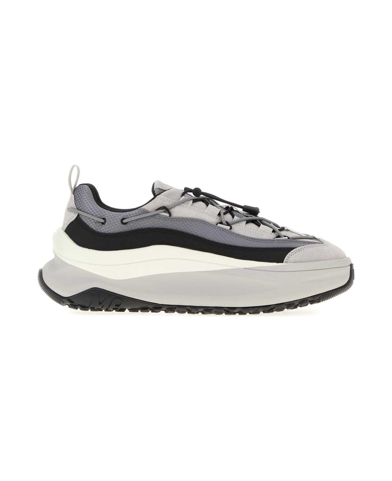 Moon Boot Multicolor Fabric Moon247 Sneakers - GREY