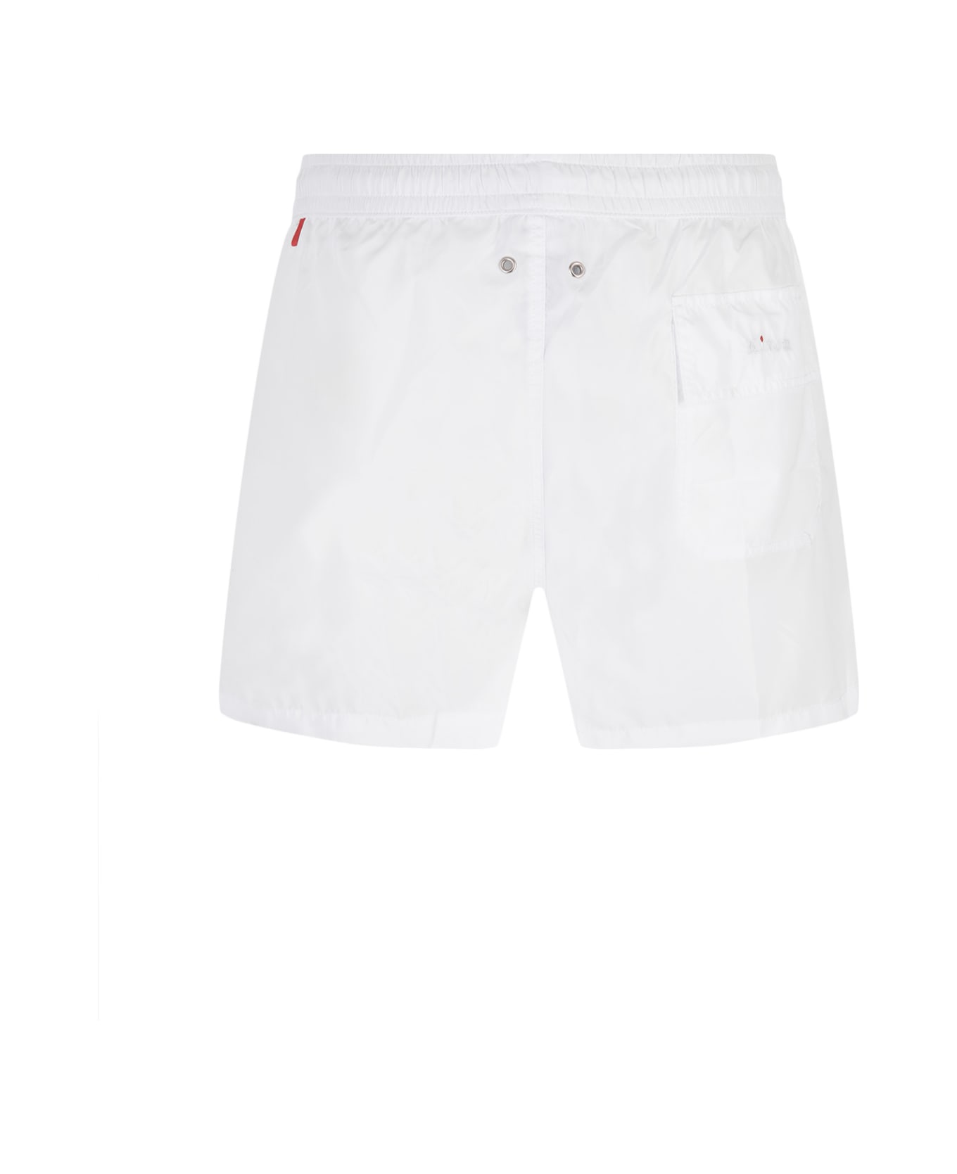 Kiton White Swim Shorts - White