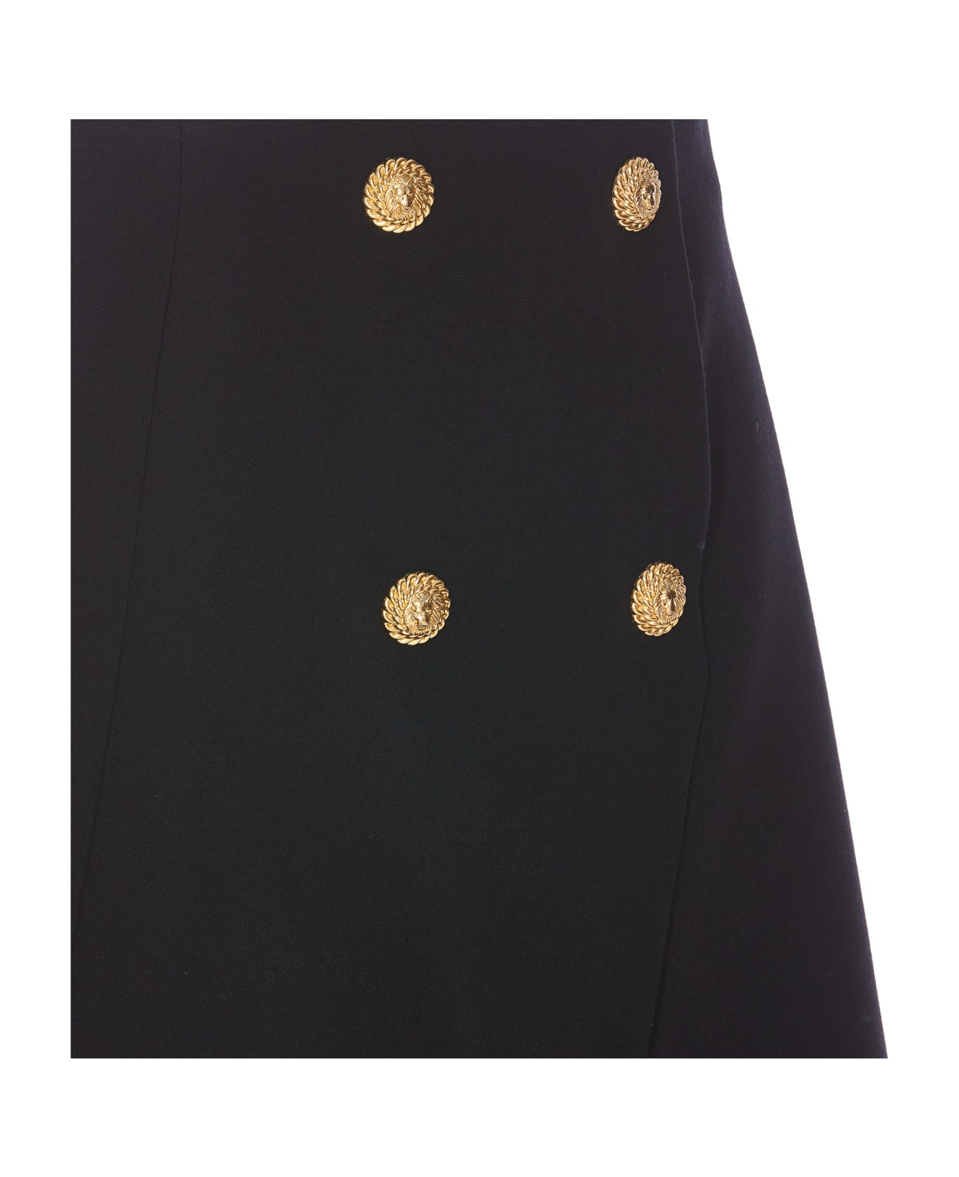 Balmain Mini Skirt - Black