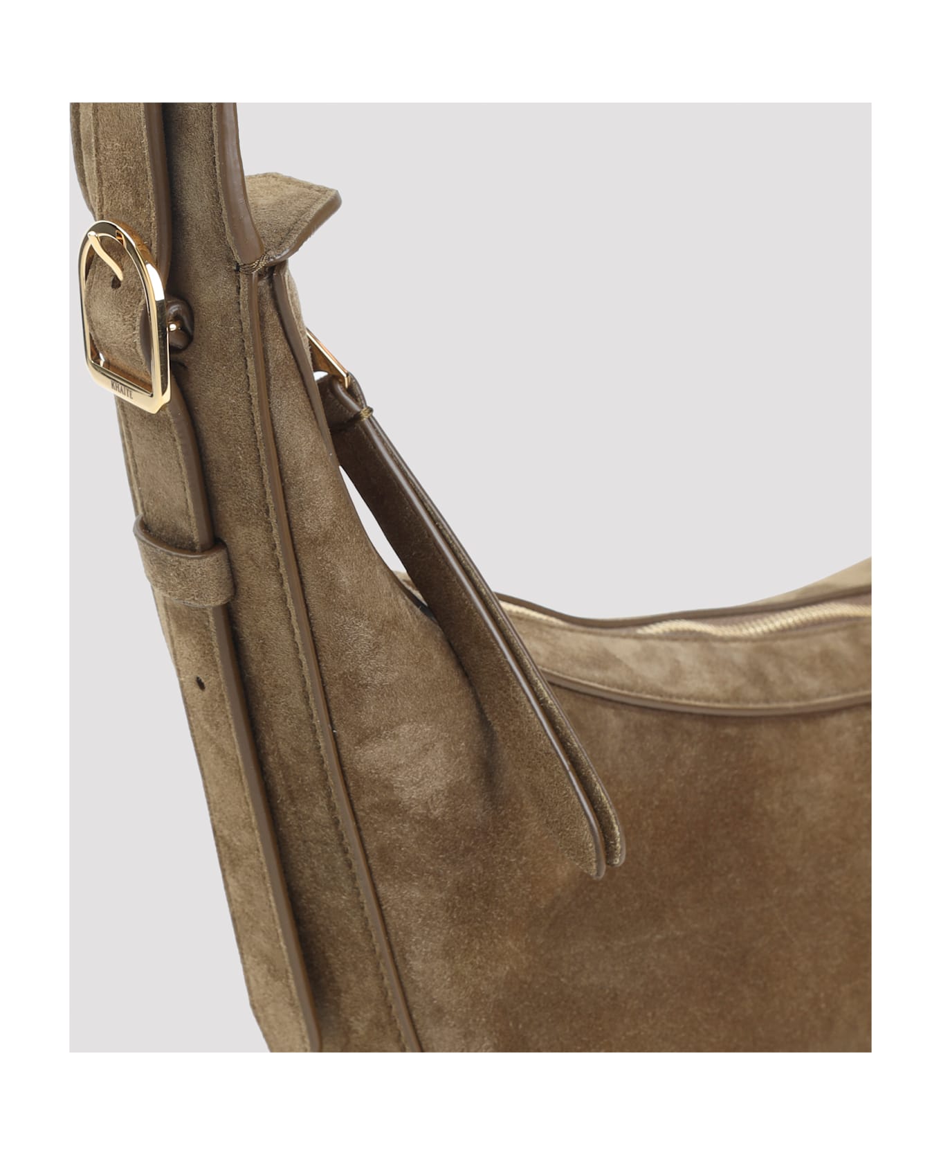 Khaite Augustina Small Crossbody Bag - Mud