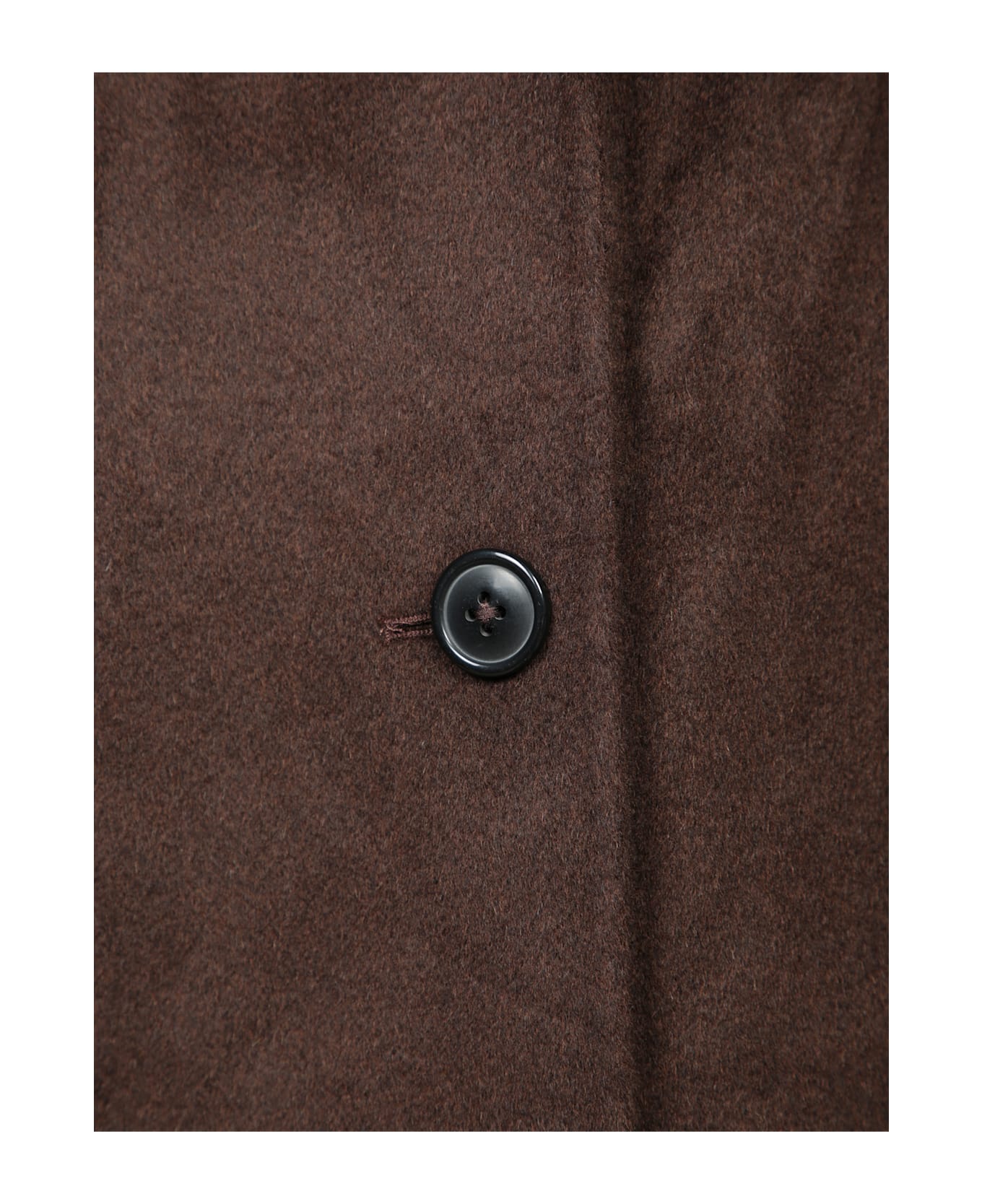 Loulou Studio Brown Wool And Cashmere Coat - Brown