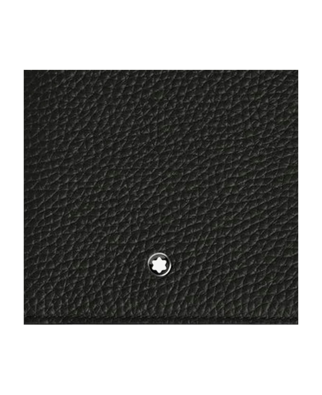 Montblanc Leather Wallet With Logo - Black 財布