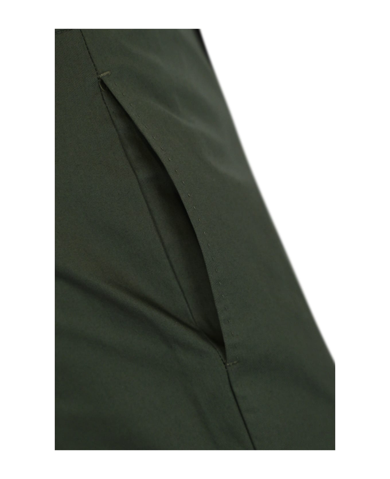 PT Torino Epsilon Cotton Trousers - Verde