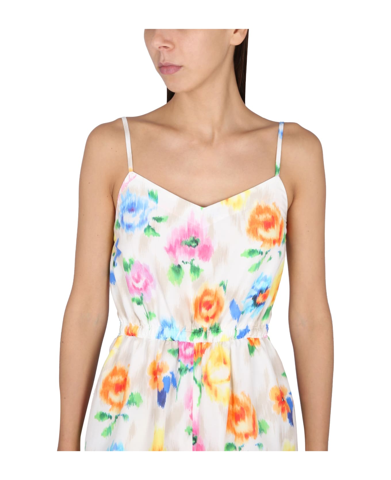Boutique Moschino Flower Chine' Jumpsuit - MULTICOLOR