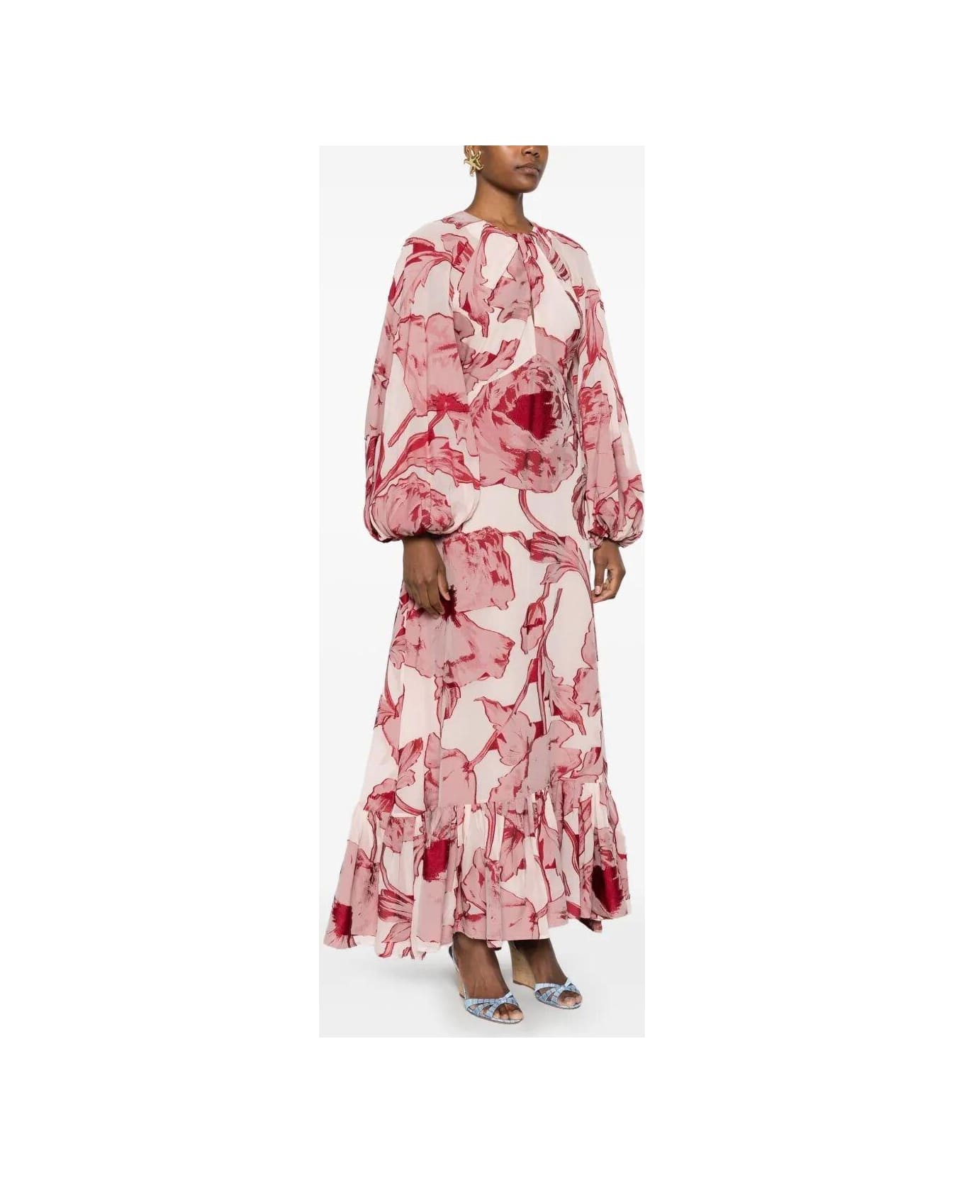 La DoubleJ Floral Maxi Dress - Multicolore