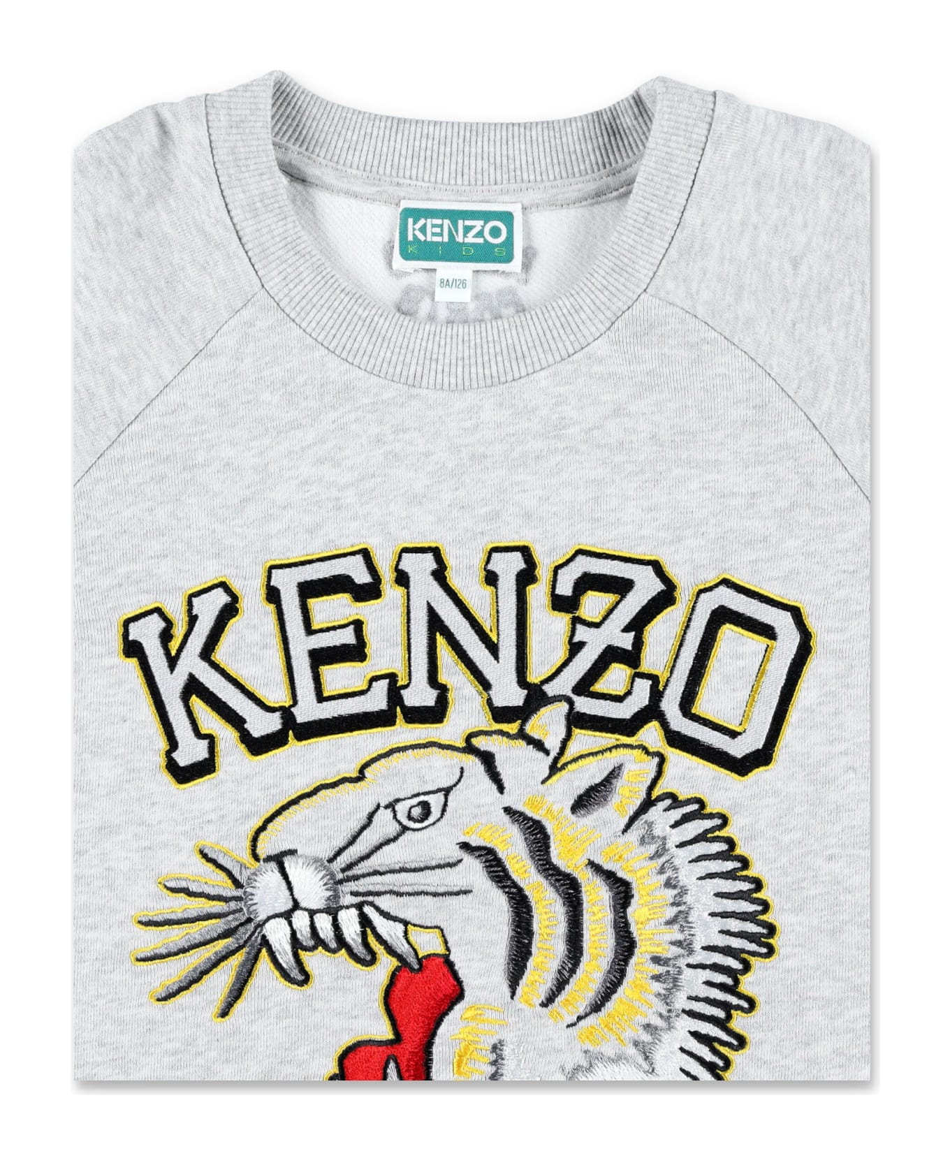 Kenzo Kids Tiger Sweatshirt - GREY MARL ニットウェア＆スウェットシャツ