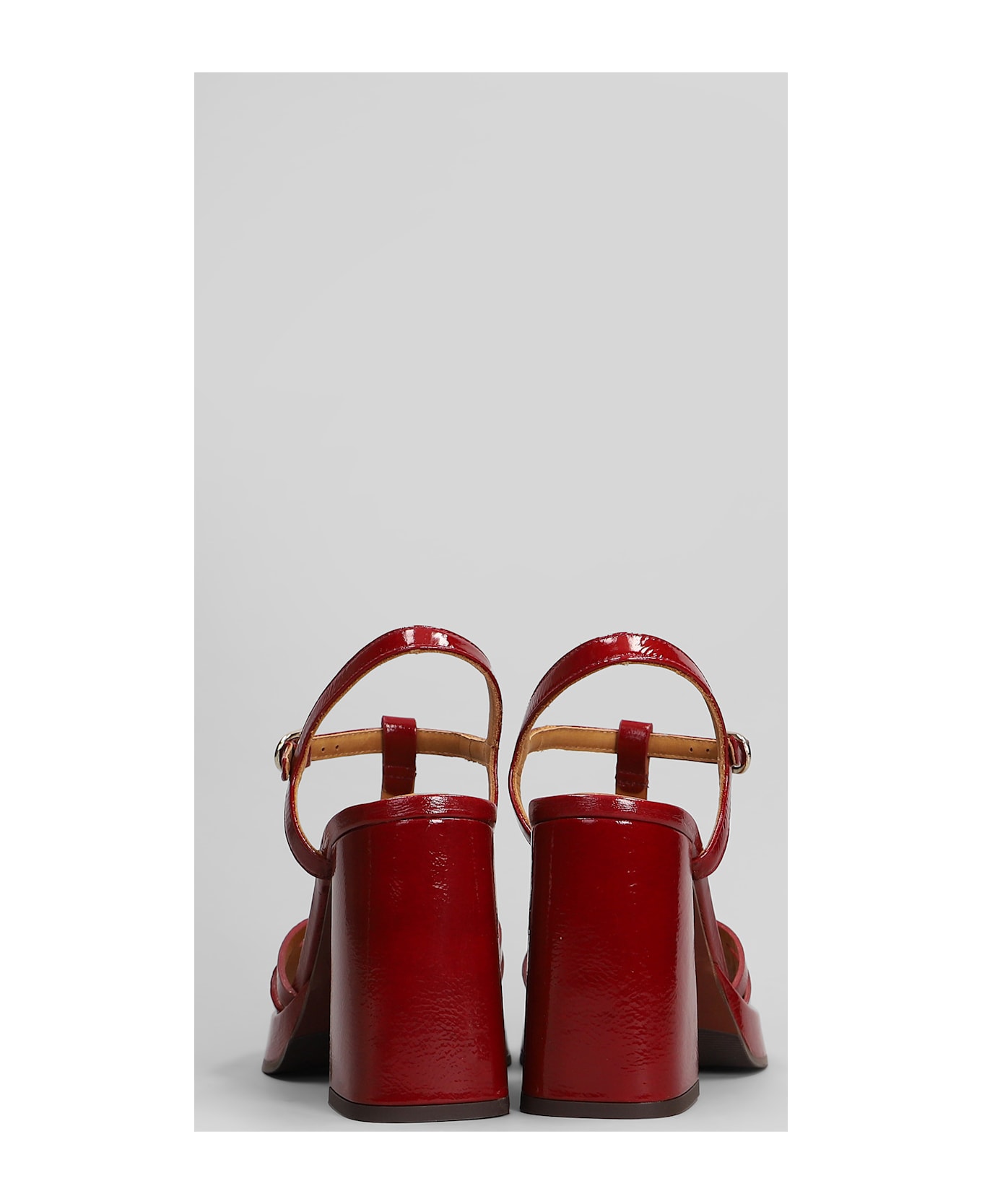 Chie Mihara Zinto 46 Sandals In Red Leather - red