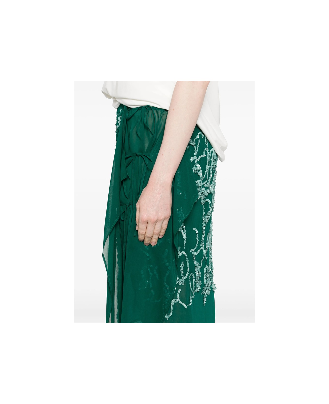 Dries Van Noten Skirt - GREEN