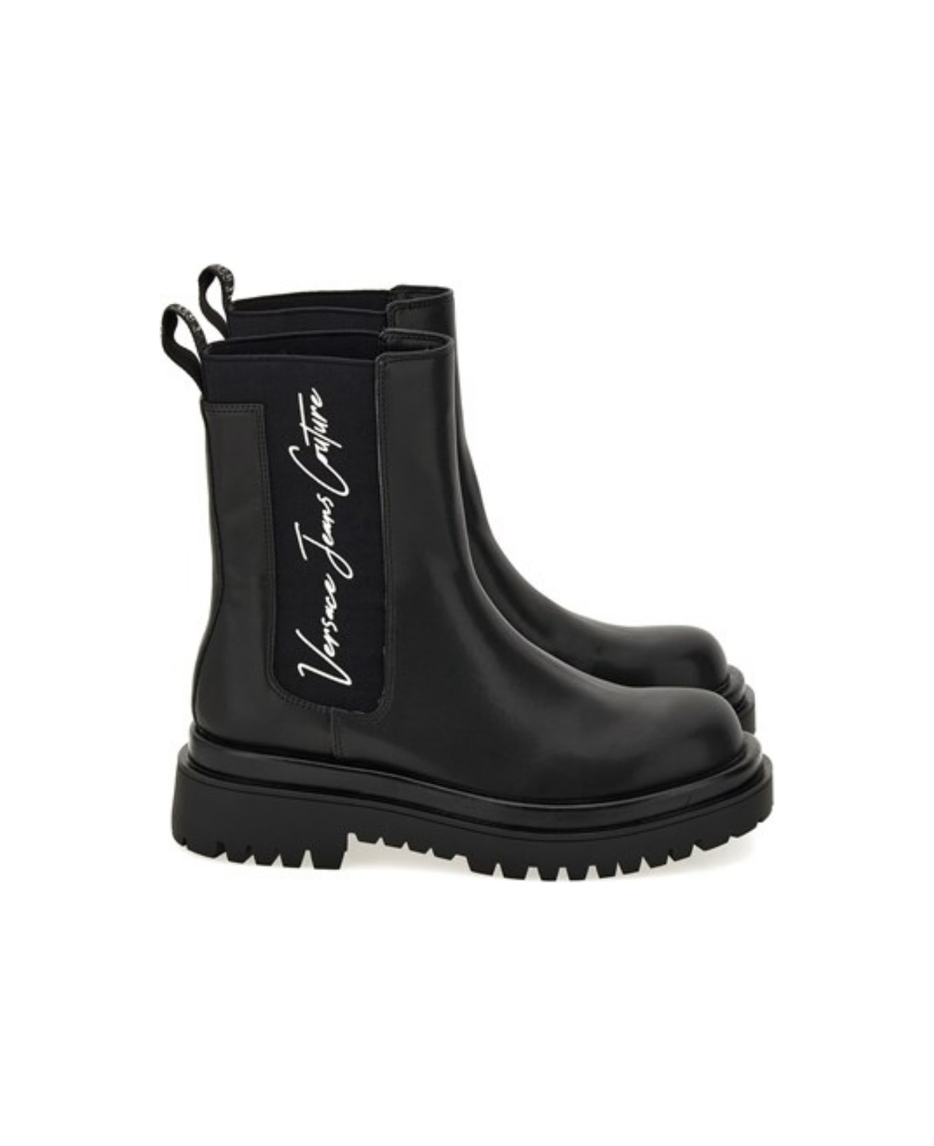 Versace Jeans Couture Ankle Boots - Black