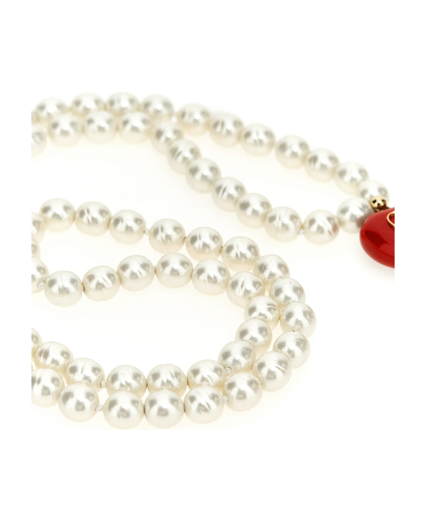 Valentino Garavani 
coeur Royal
 Necklace - White