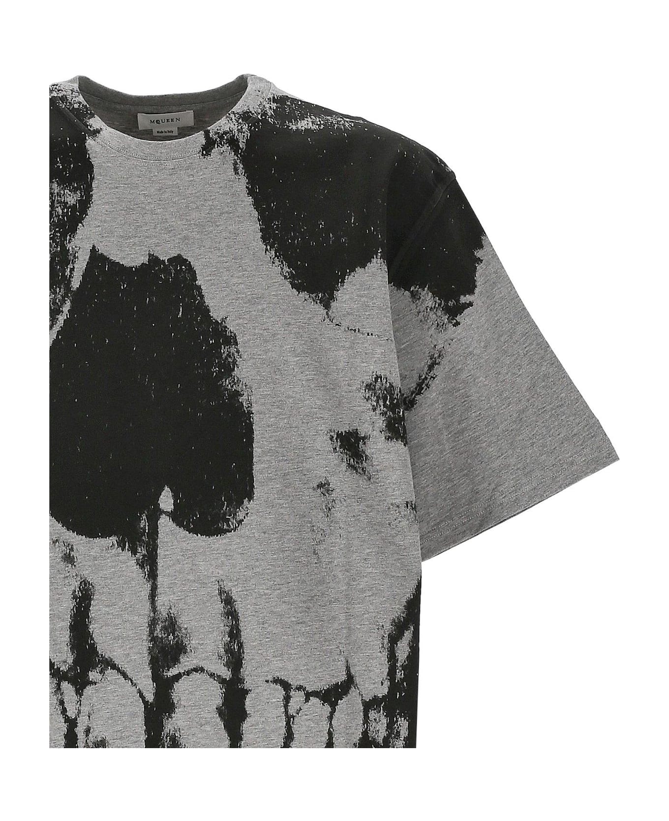 Alexander McQueen Skull Printed Crewneck - GREY