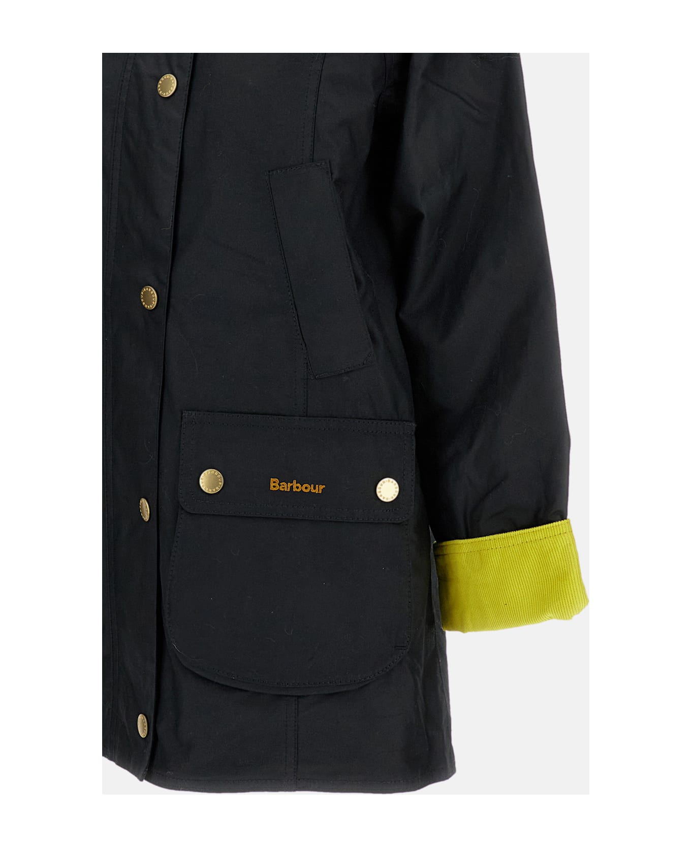 Barbour Modern Beadnell Icons Coat - Black
