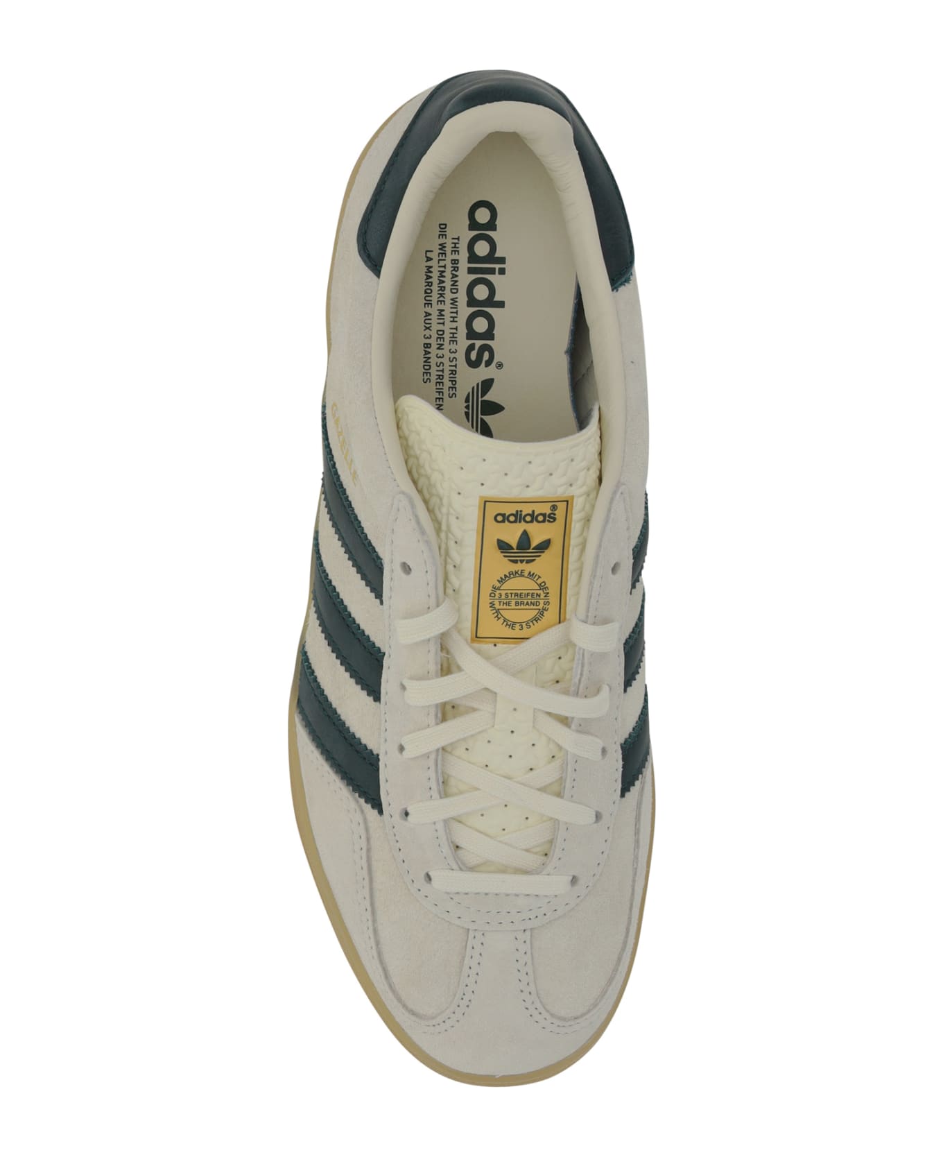 Adidas Gazelle Indoor Sneakers - Crewht/cgreen/gum3 スニーカー