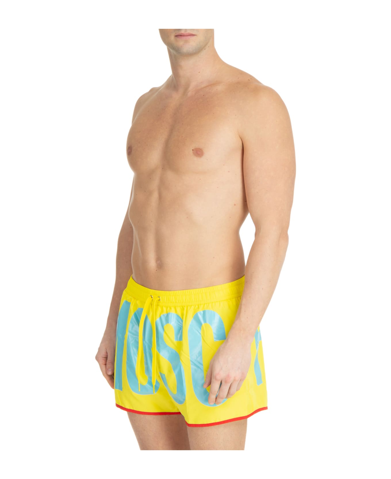 Moschino Swim Shorts - Fantasy print yellow