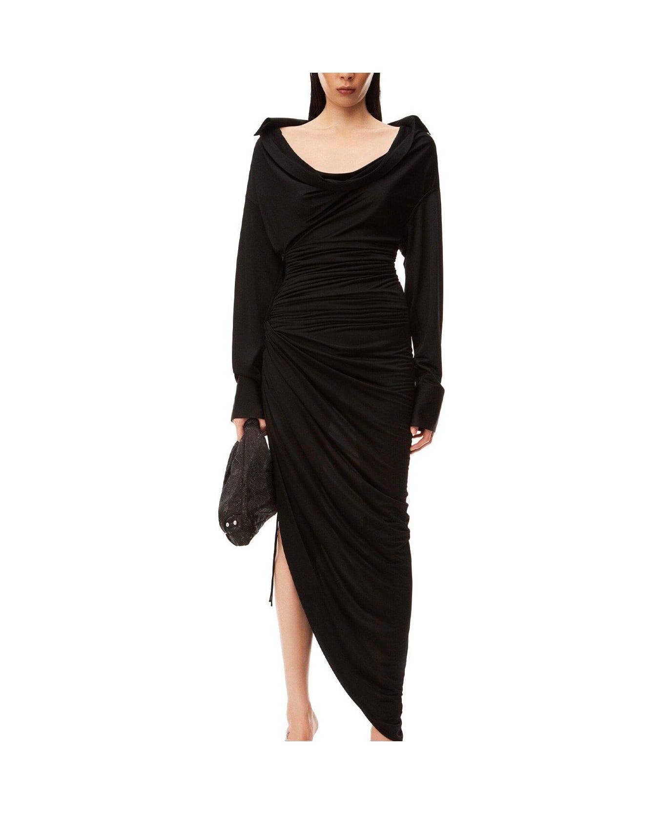 Alexander Wang Asymmetrical Dress - Black