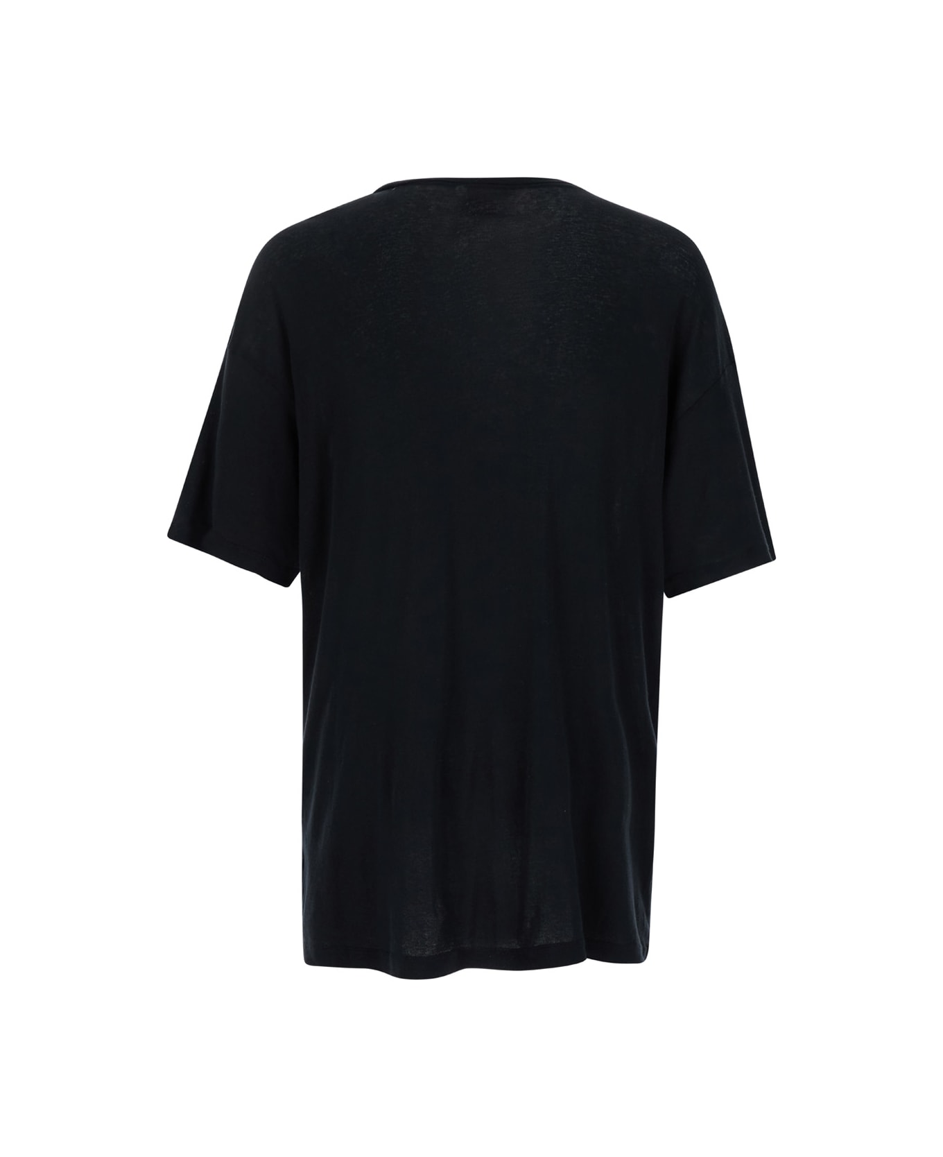 ERL Oversized Black T-shirt With Baby Print In Cotton Man - Black シャツ