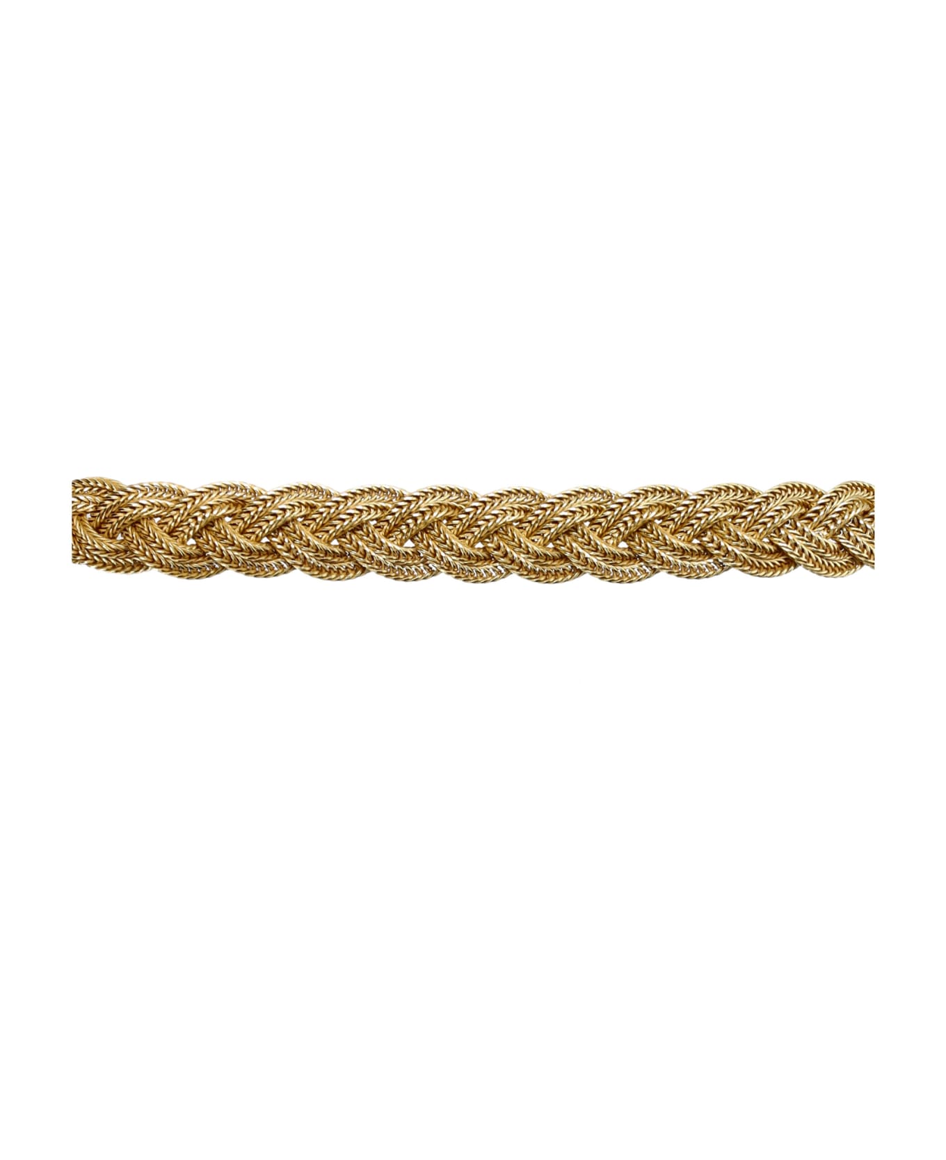 Emanuele Bicocchi Flat Braided Bracelet - GOLD