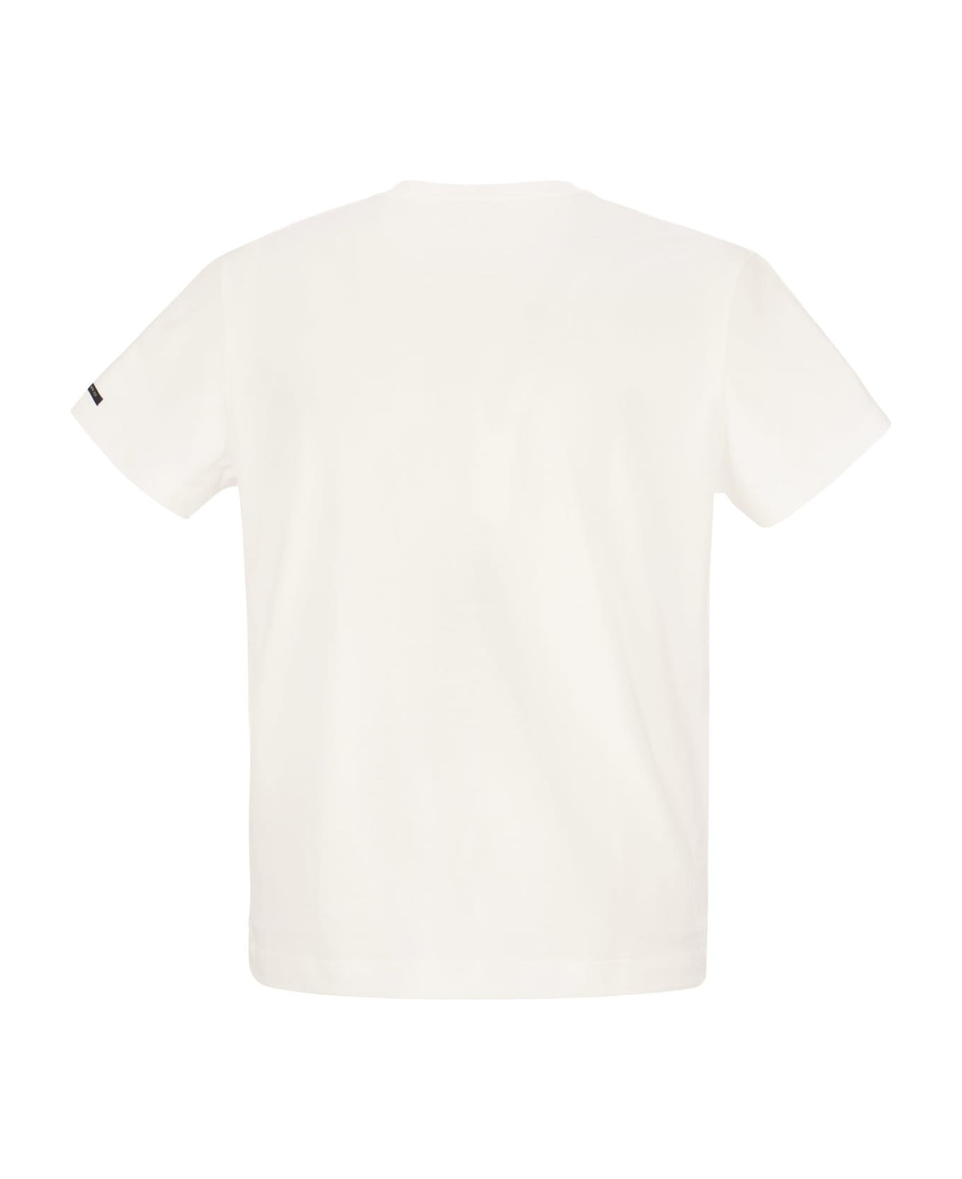 Etro T-shirt With Logo And Pegasus - White