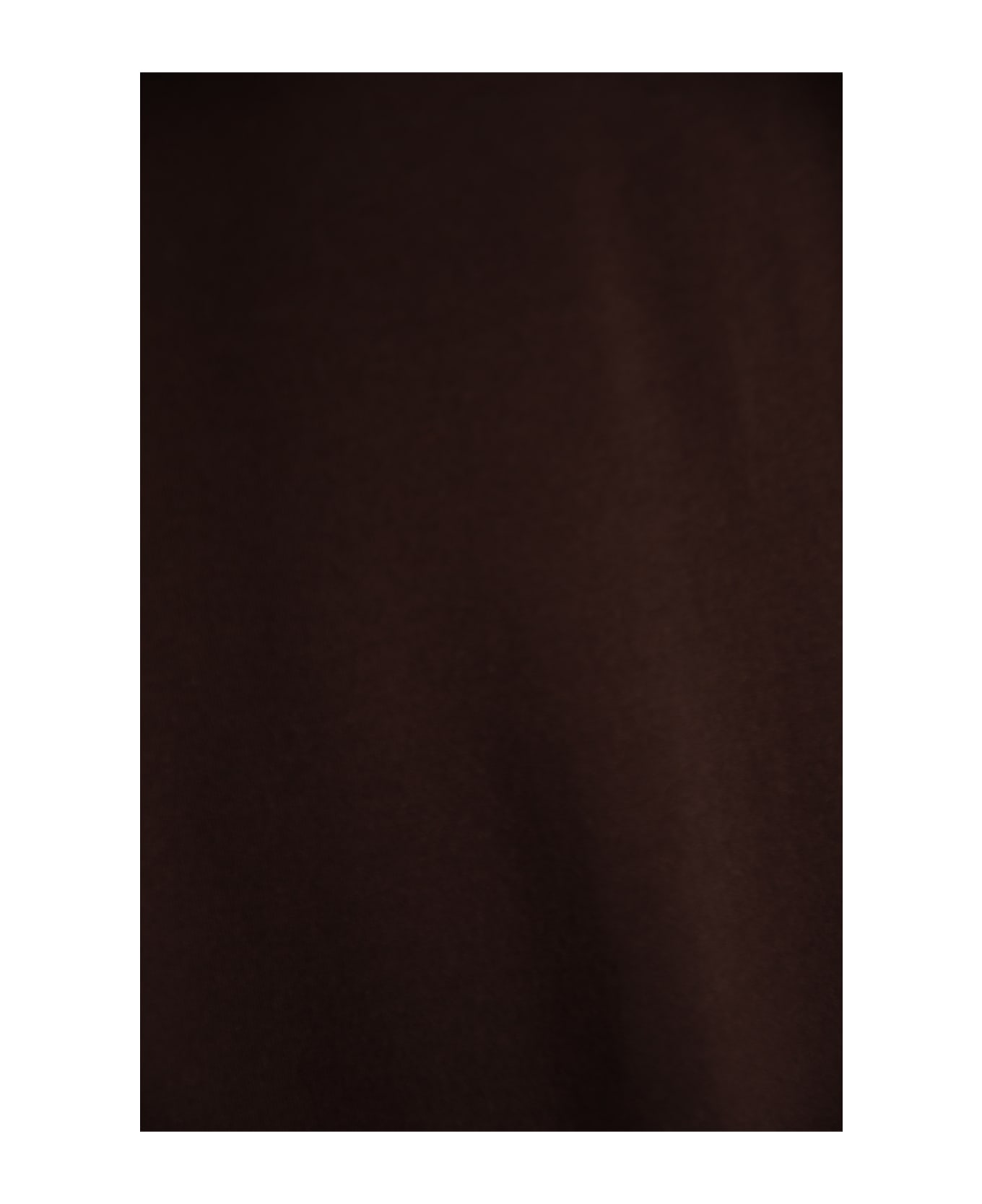 Auralee Super Soft Wool Jersey T-shirt - Dark Brown