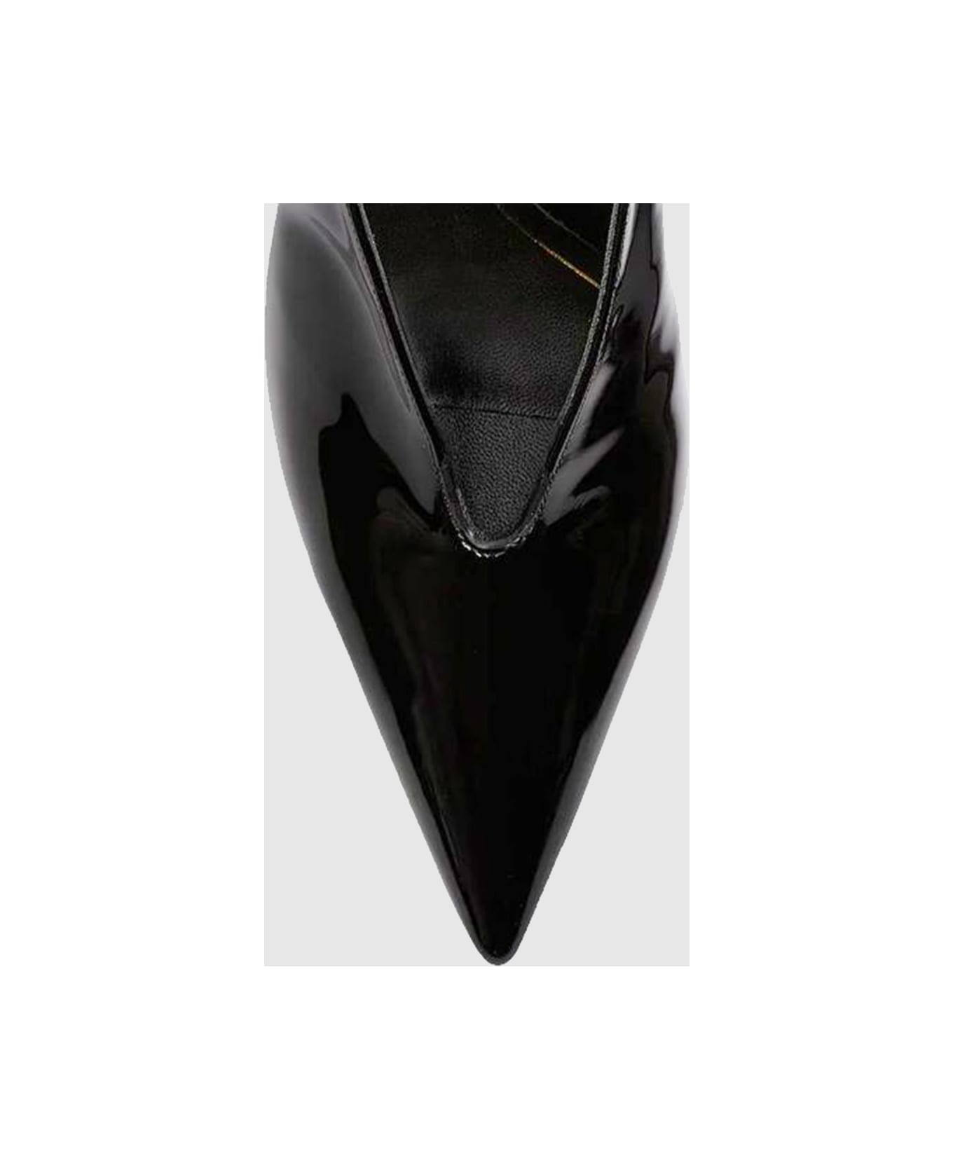 Gucci Black Leather Gucci 97 Pumps - Black