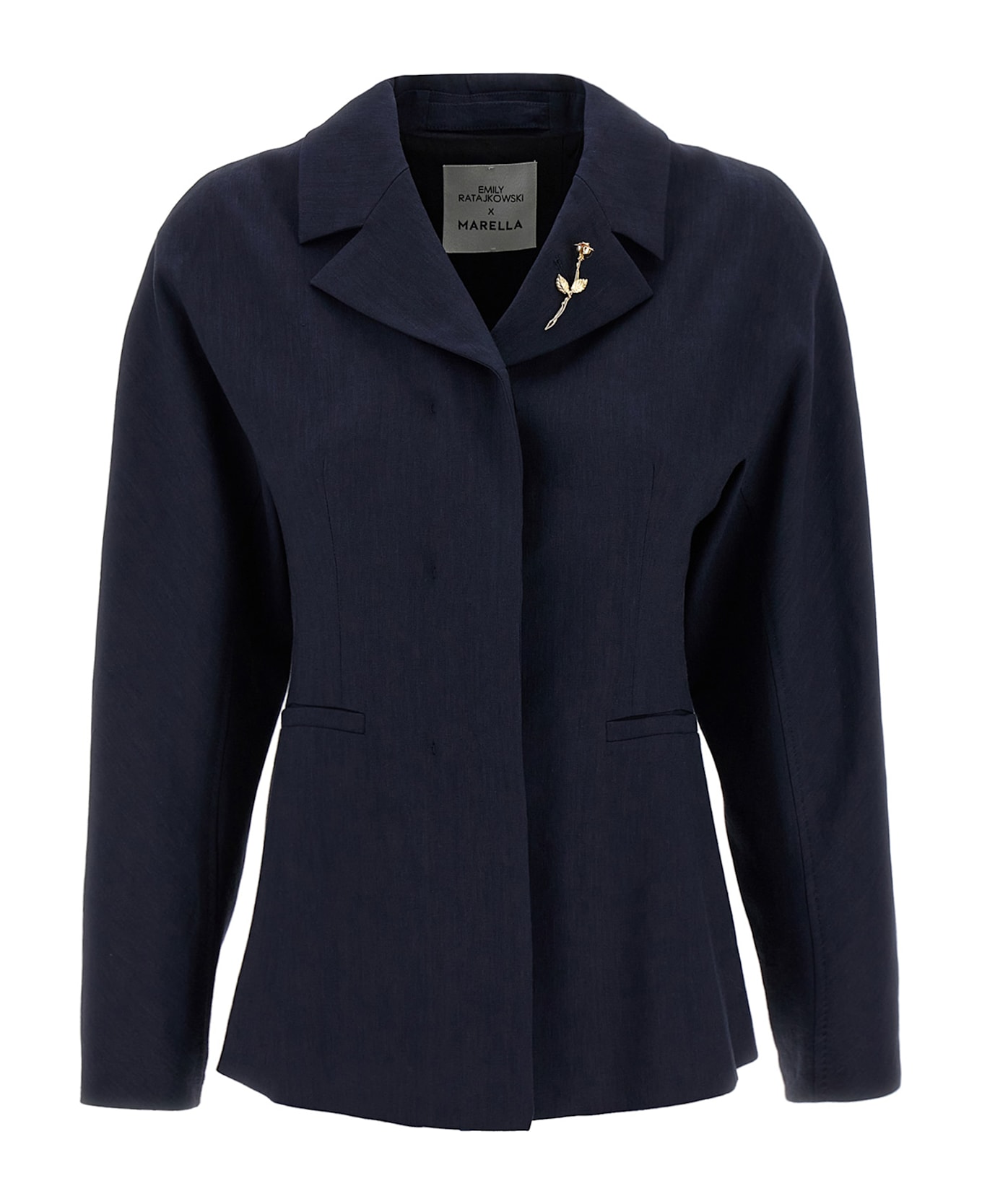 Marella Blazer Capsule Emily Ratajkowski X Marella - Blue