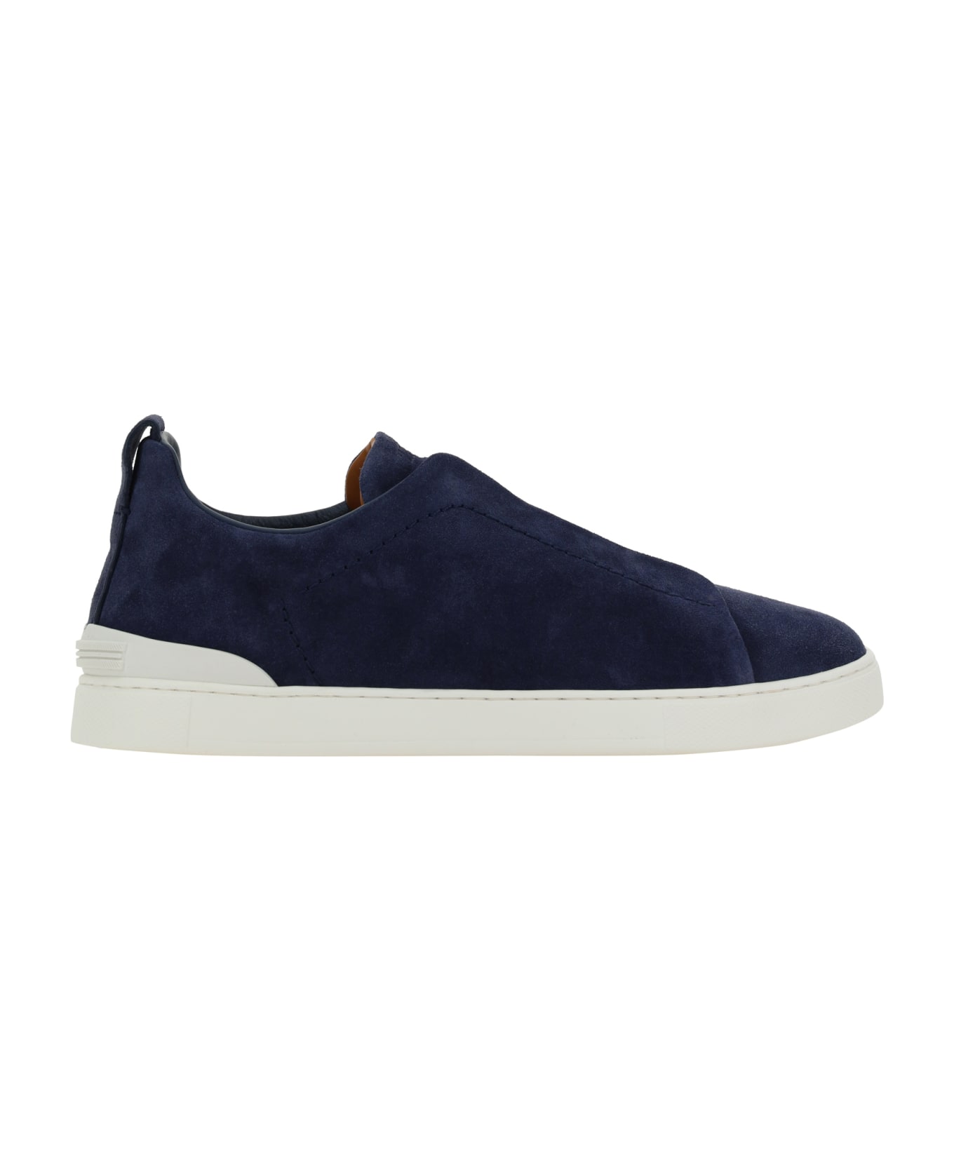 Zegna Suede Leather Sneakers