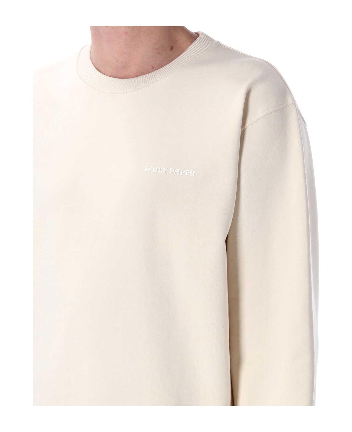 Daily Paper Dias Crewneck - GARDENIA ECRU