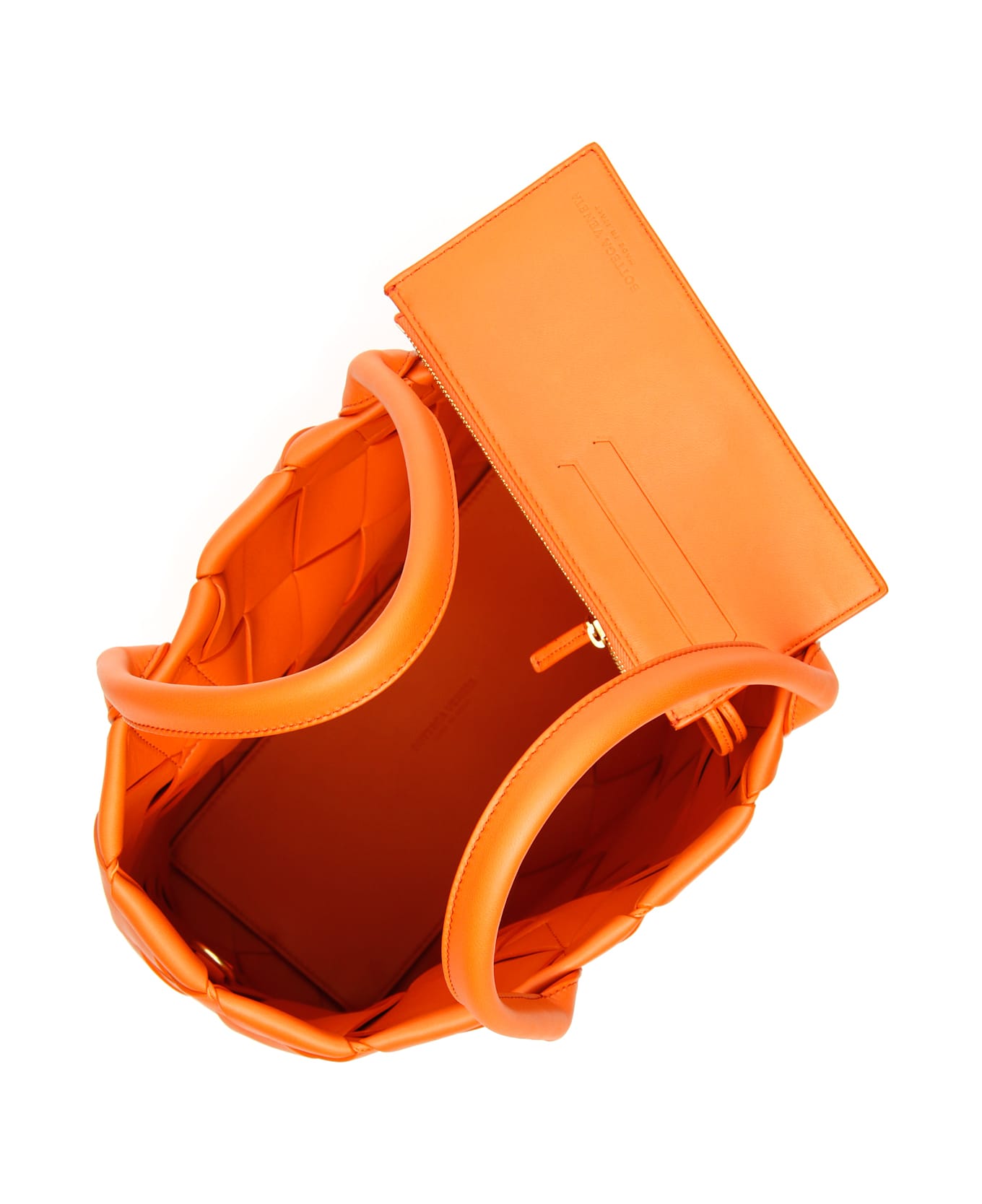 Bottega Veneta Maxi Cabat 30 Bag - BURNED ORANGE GOLD (Orange)