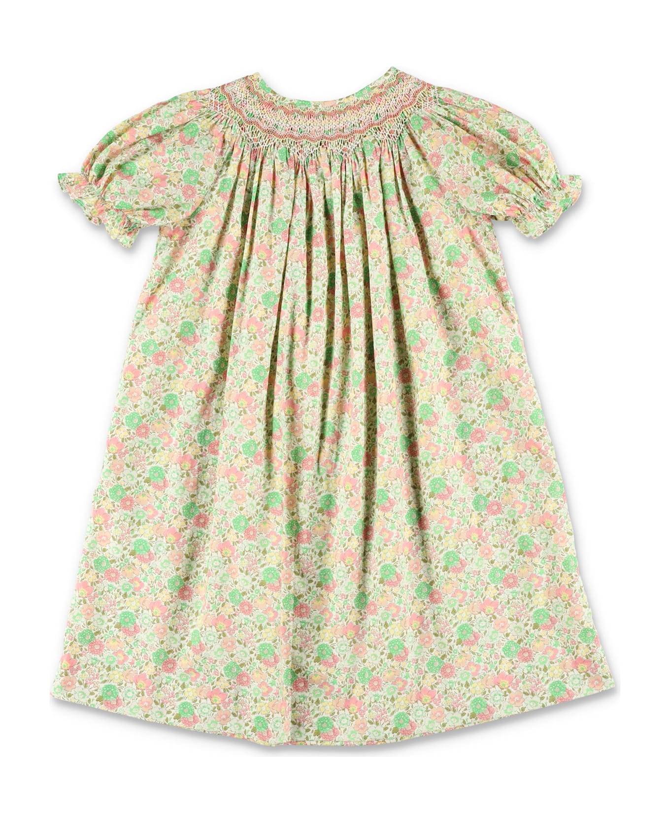 Bonpoint Jarah Smocked Liberty Floral Girl
s Dress - MULTICOLOR