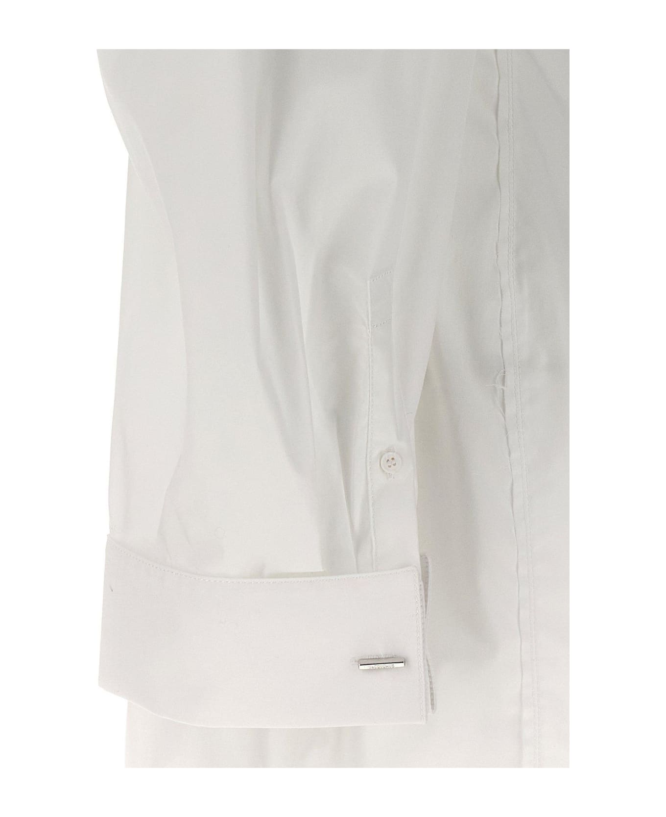 Jacquemus La Robe Galliga Shirt Dress - White