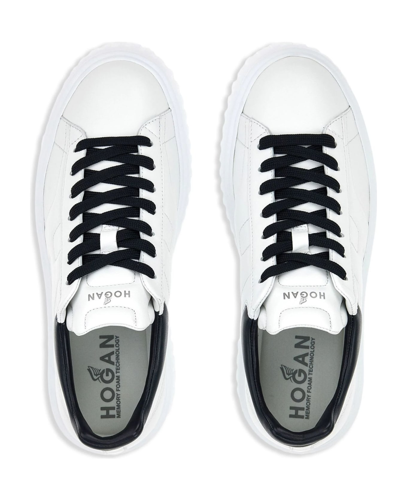 スニーカー HOGAN FW25 Hogan Sneakers White (HXW6450FC60 LE90001) Sneakers Hogan H-Stripes WHITE, BLACK for Man