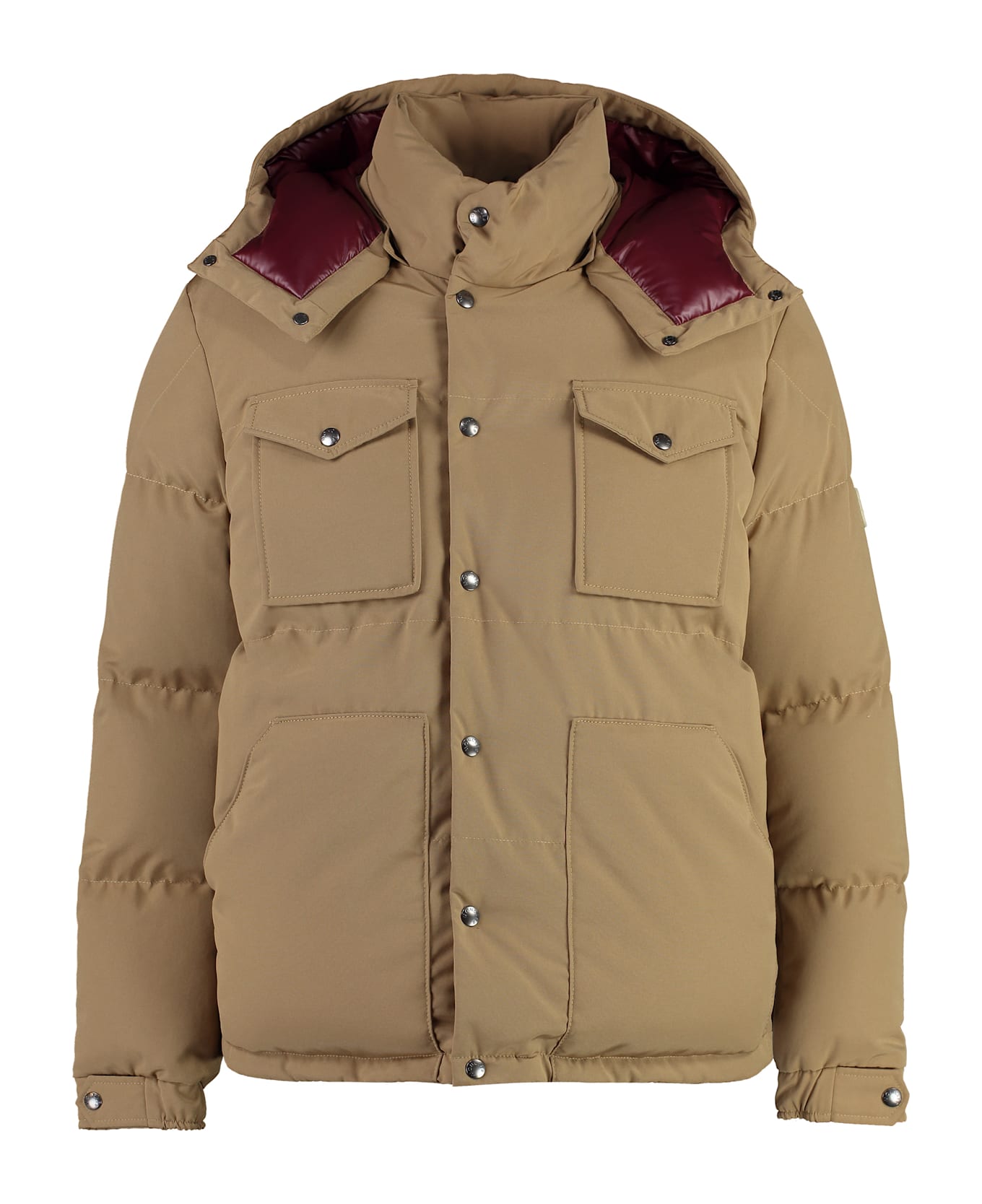 Moncler Fornas Short Down Jacket - Beige